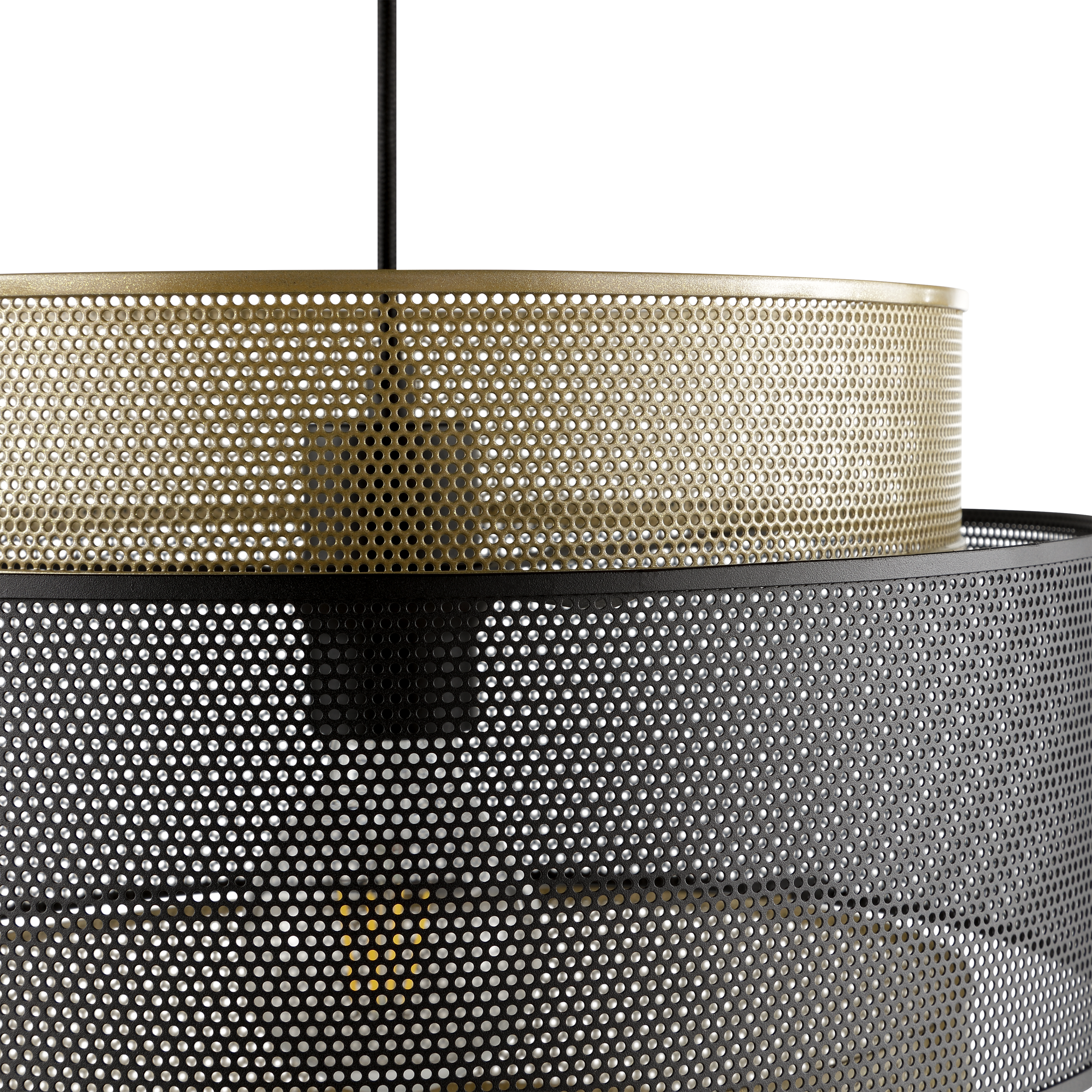 Lampa wisząca Cilaos czarna E27 Inspire - 14