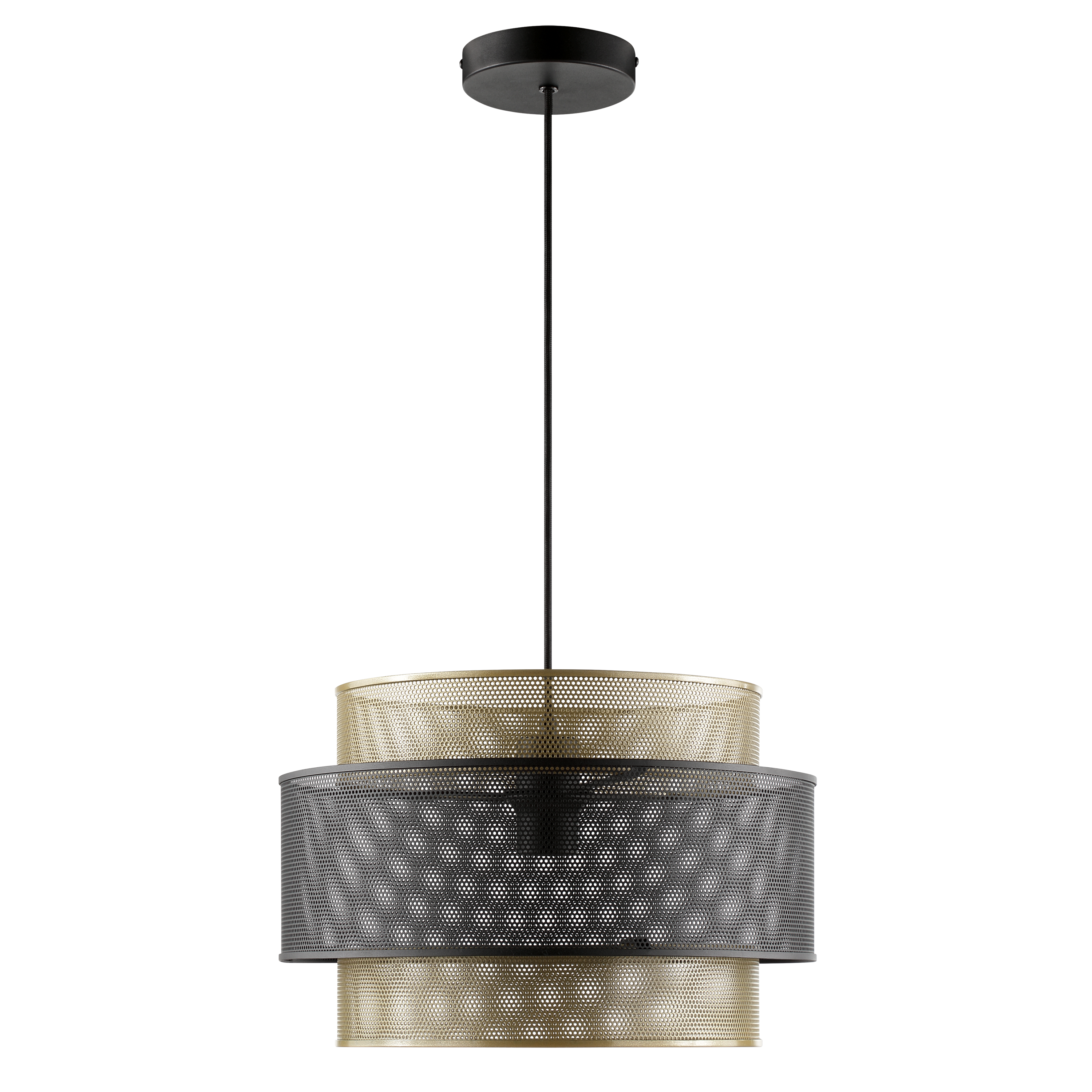 Lampa wisząca Cilaos czarna E27 Inspire - 10