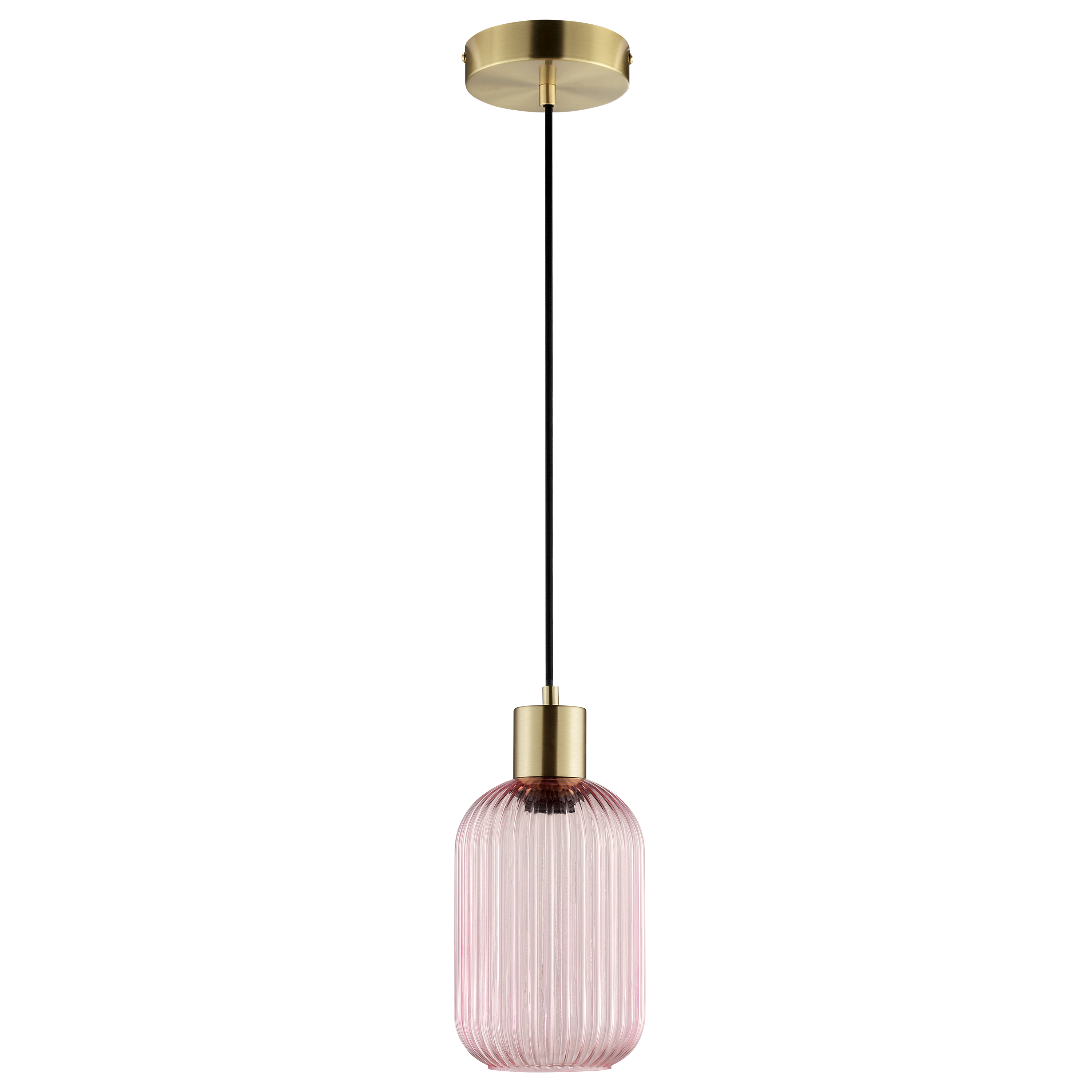 Lampa wisząca Dipsy różowa E27 Inspire - 18