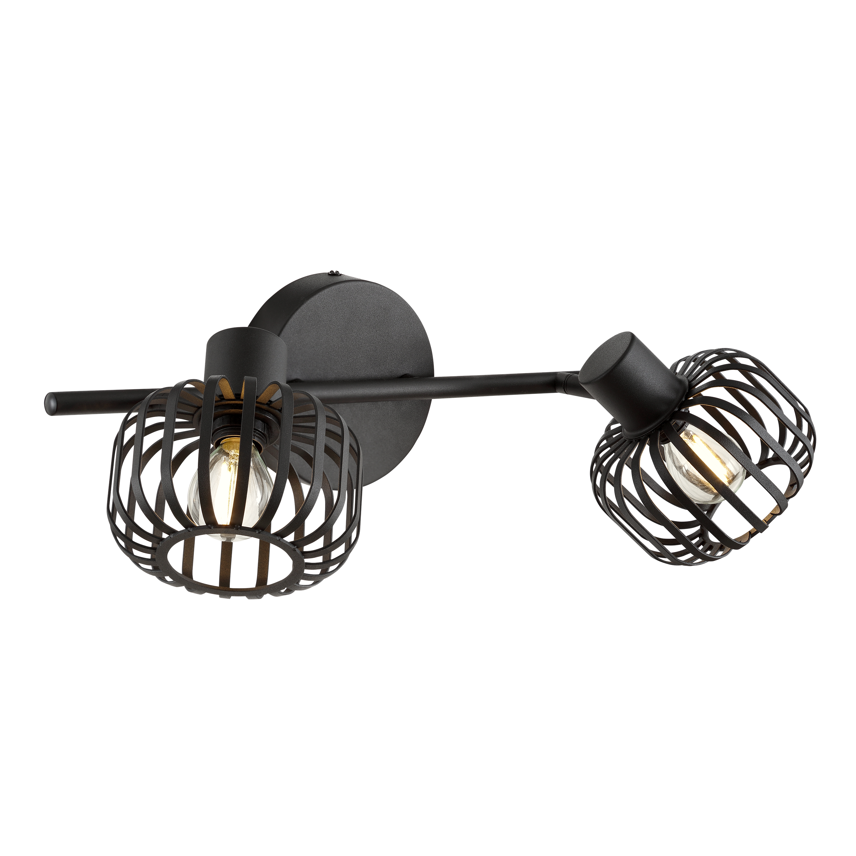 Reflektor Pecan czarny 2 x E14 Inspire - 12