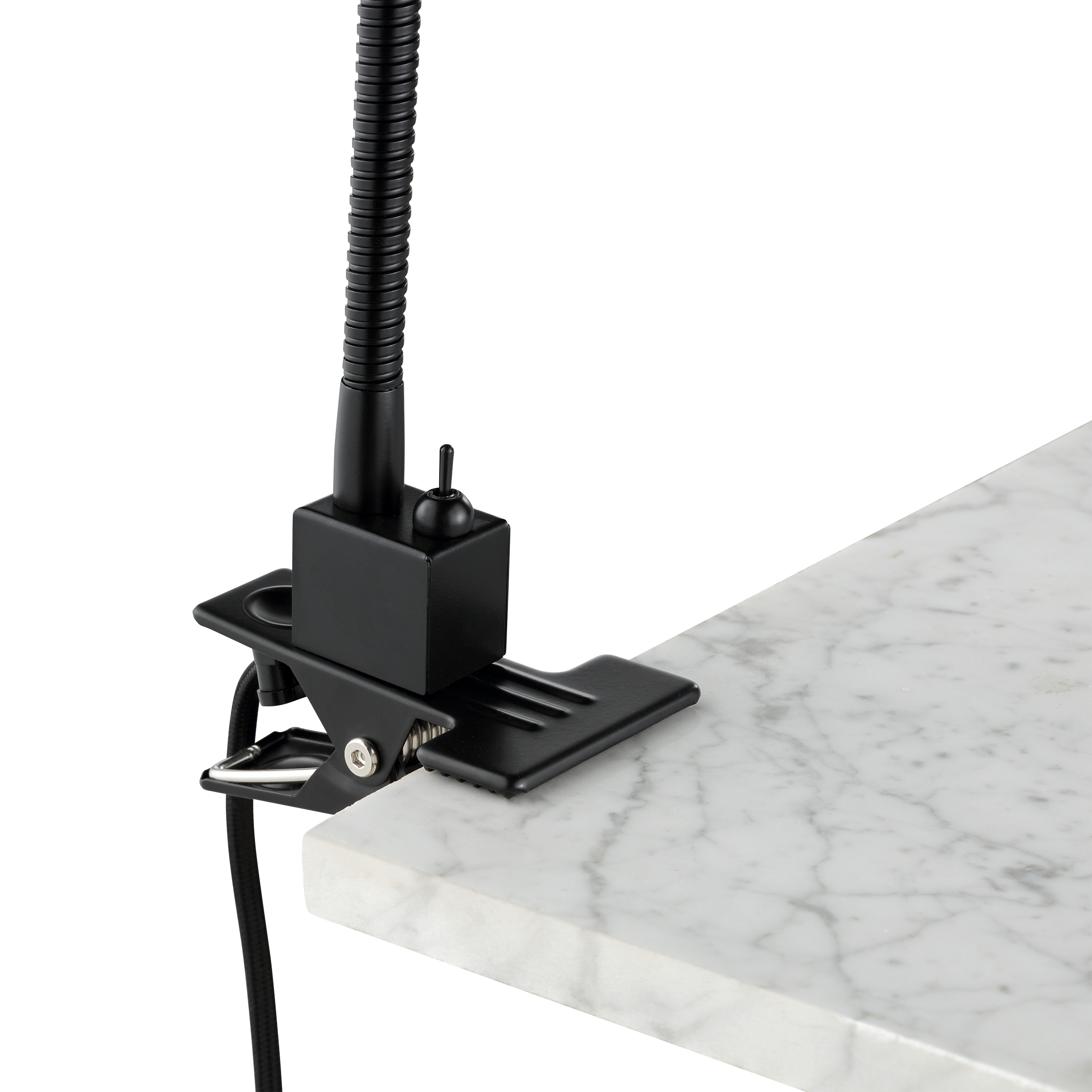 Lampka biurkowa Klips Tekla czarna E14 Inspire - 15