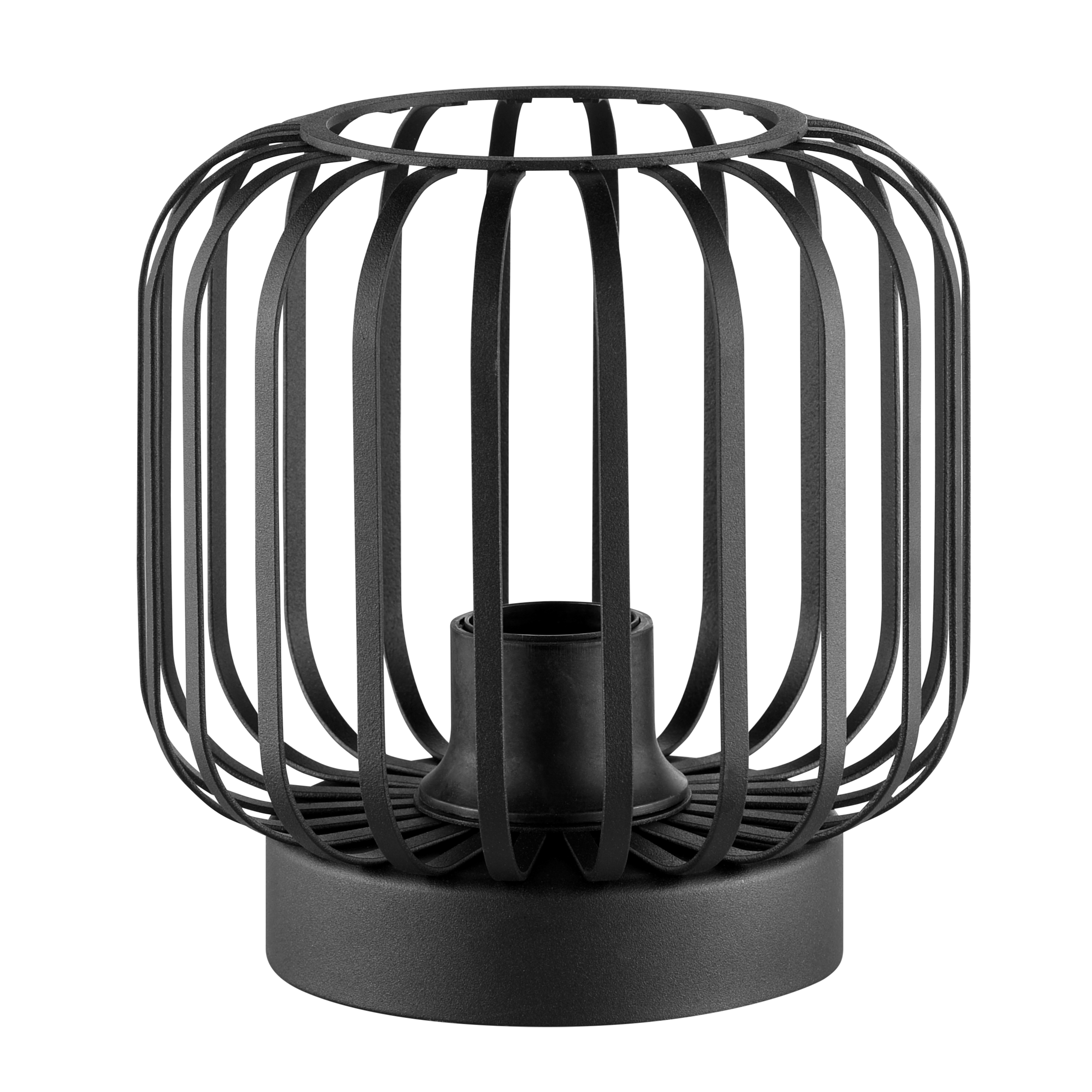 Lampe Pecan metal, pvc, noir, H.18.1 cm INSPIRE, E27 - 4