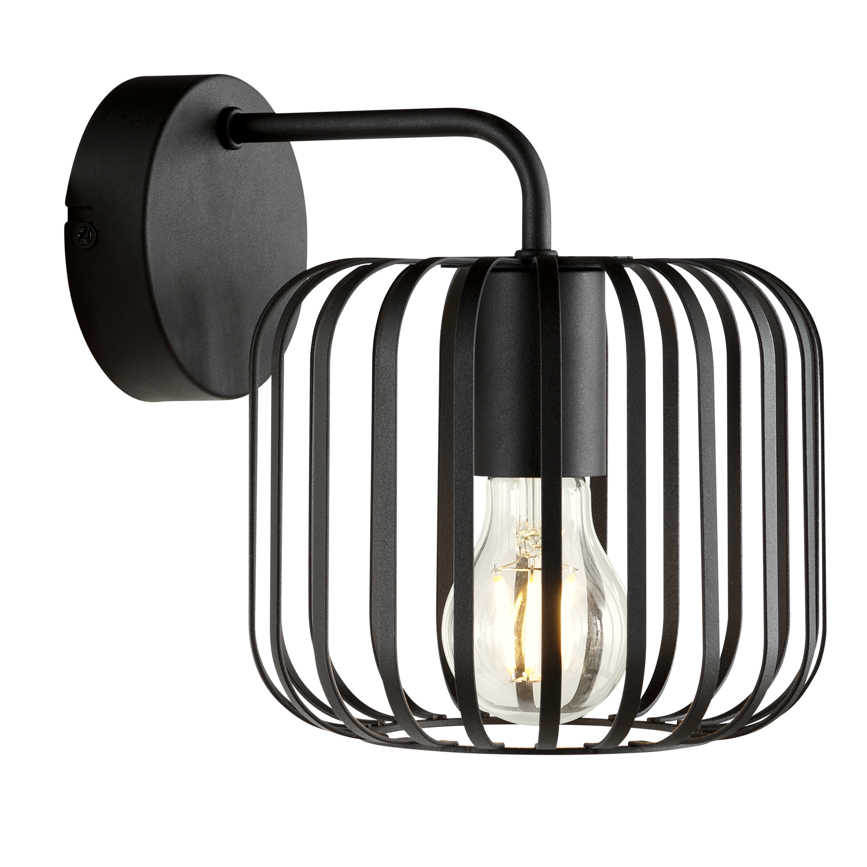 Kinkiet Pecan czarny E27 Inspire - 11