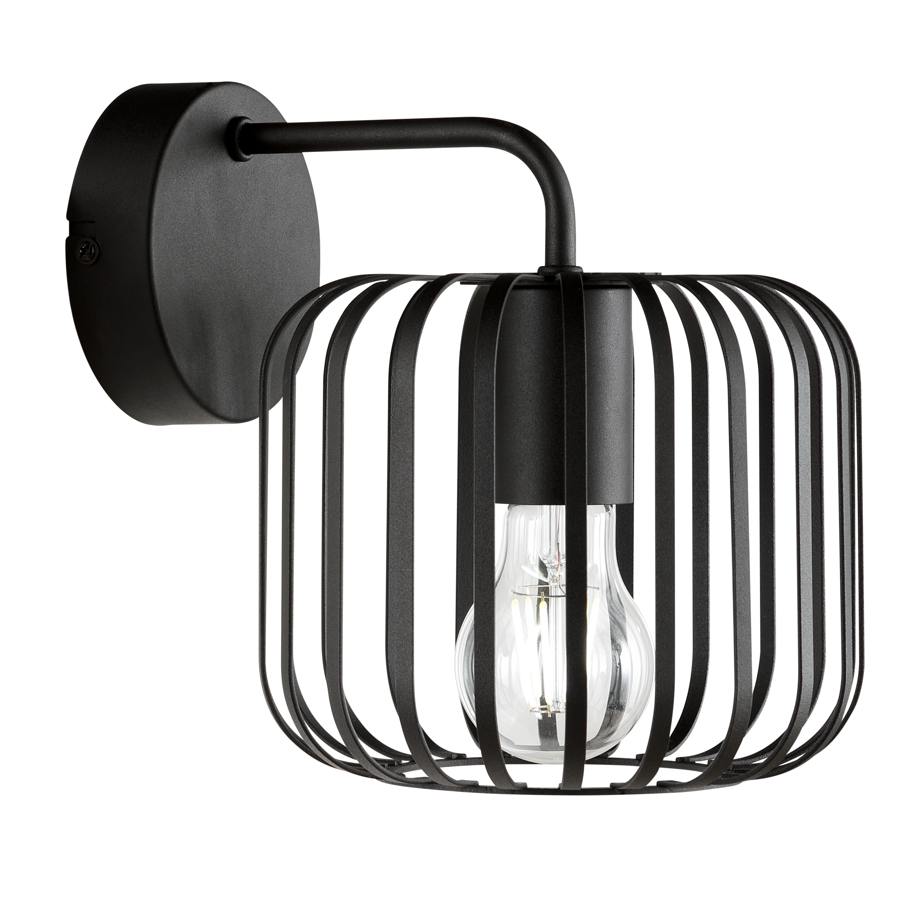 Kinkiet Pecan czarny E27 Inspire - 10