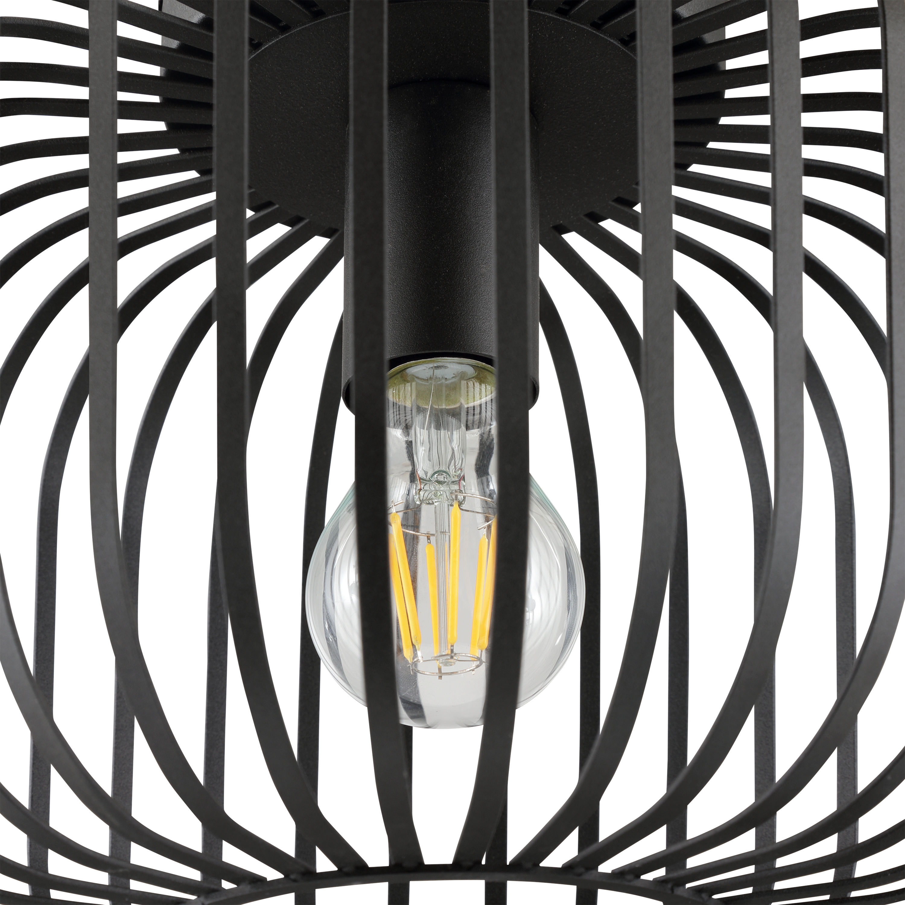 Lampa wisząca Pecan czarna E27 Inspire - 11