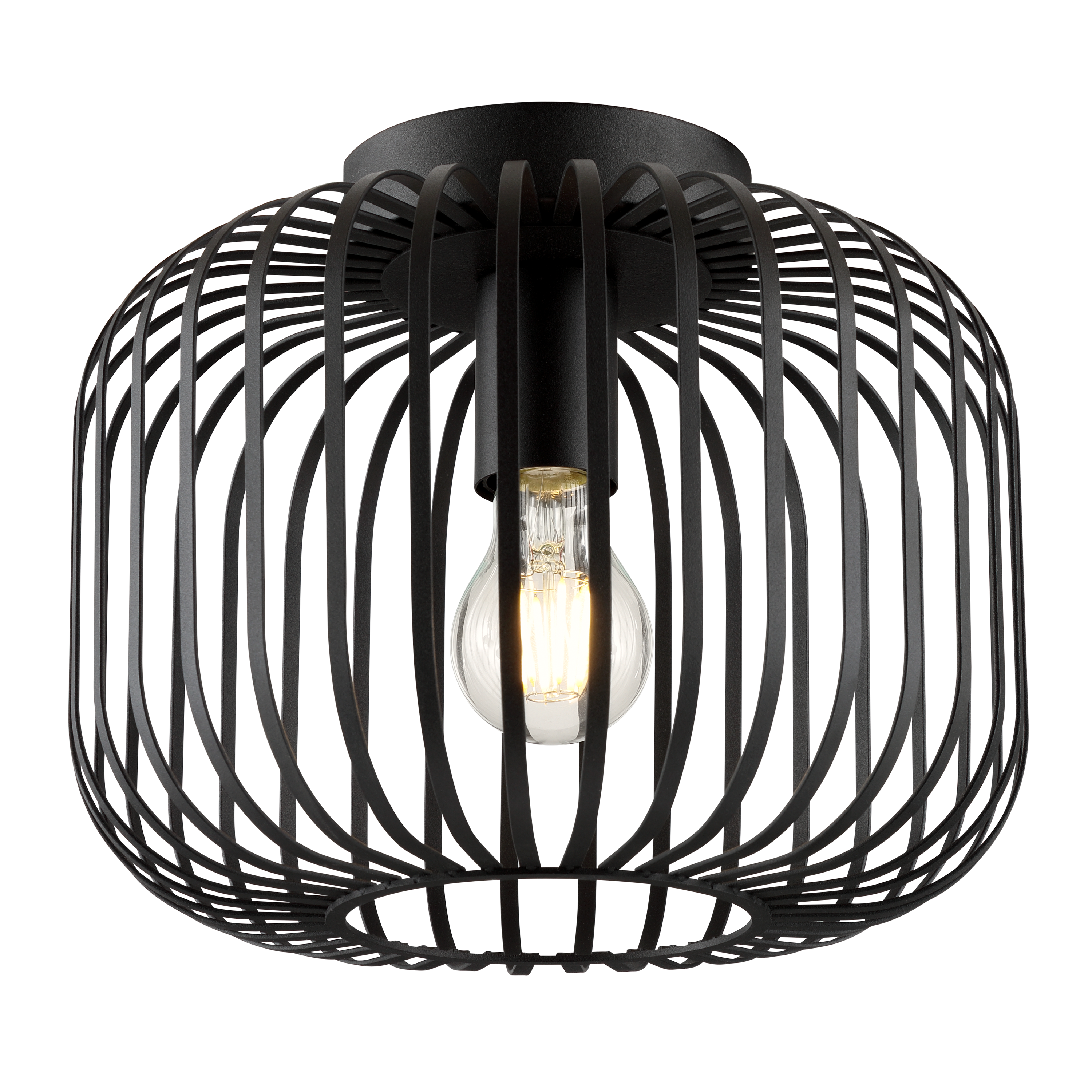 Lampa wisząca Pecan czarna E27 Inspire - 8