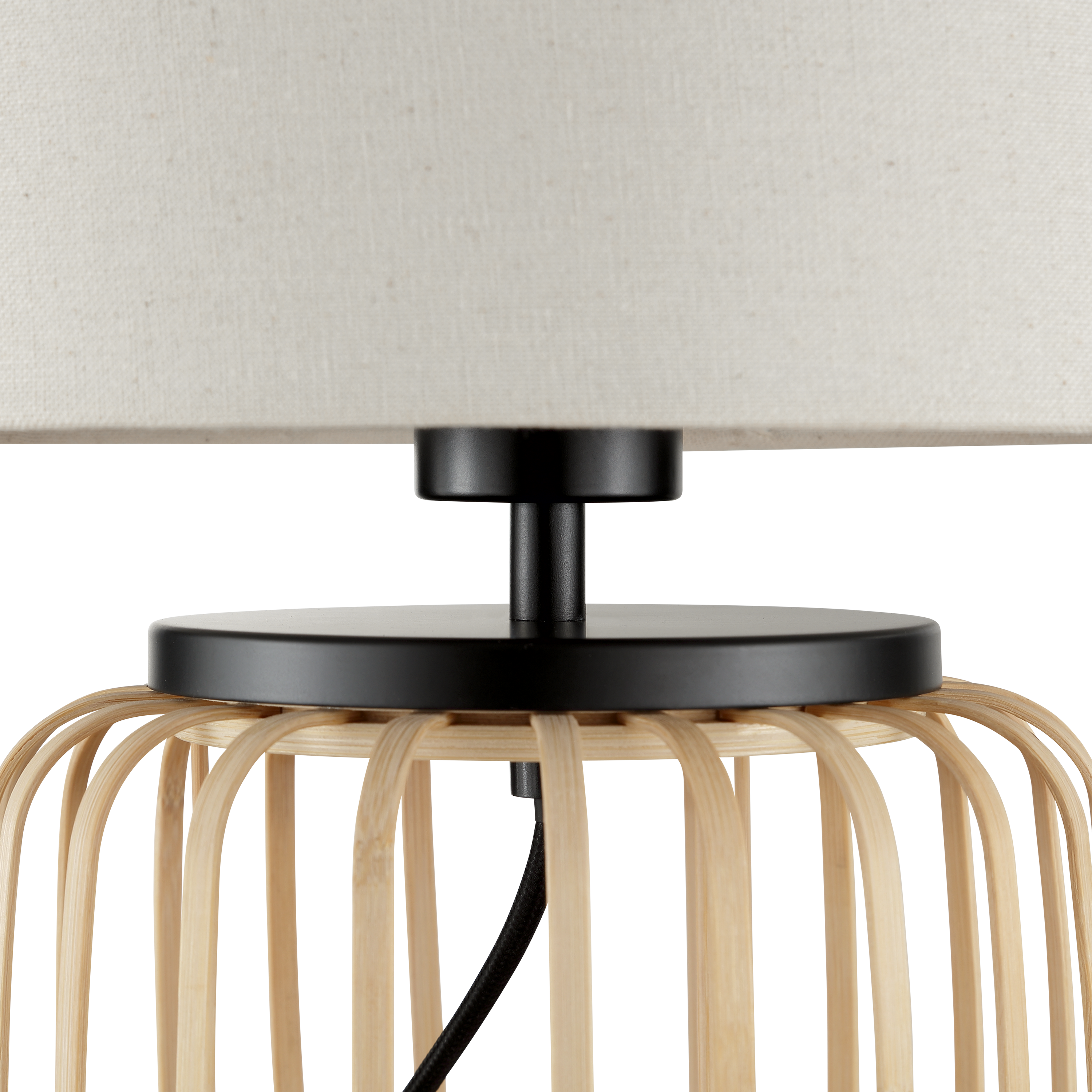 Lampa stołowa Pecan bambus E27 Inspire - 12