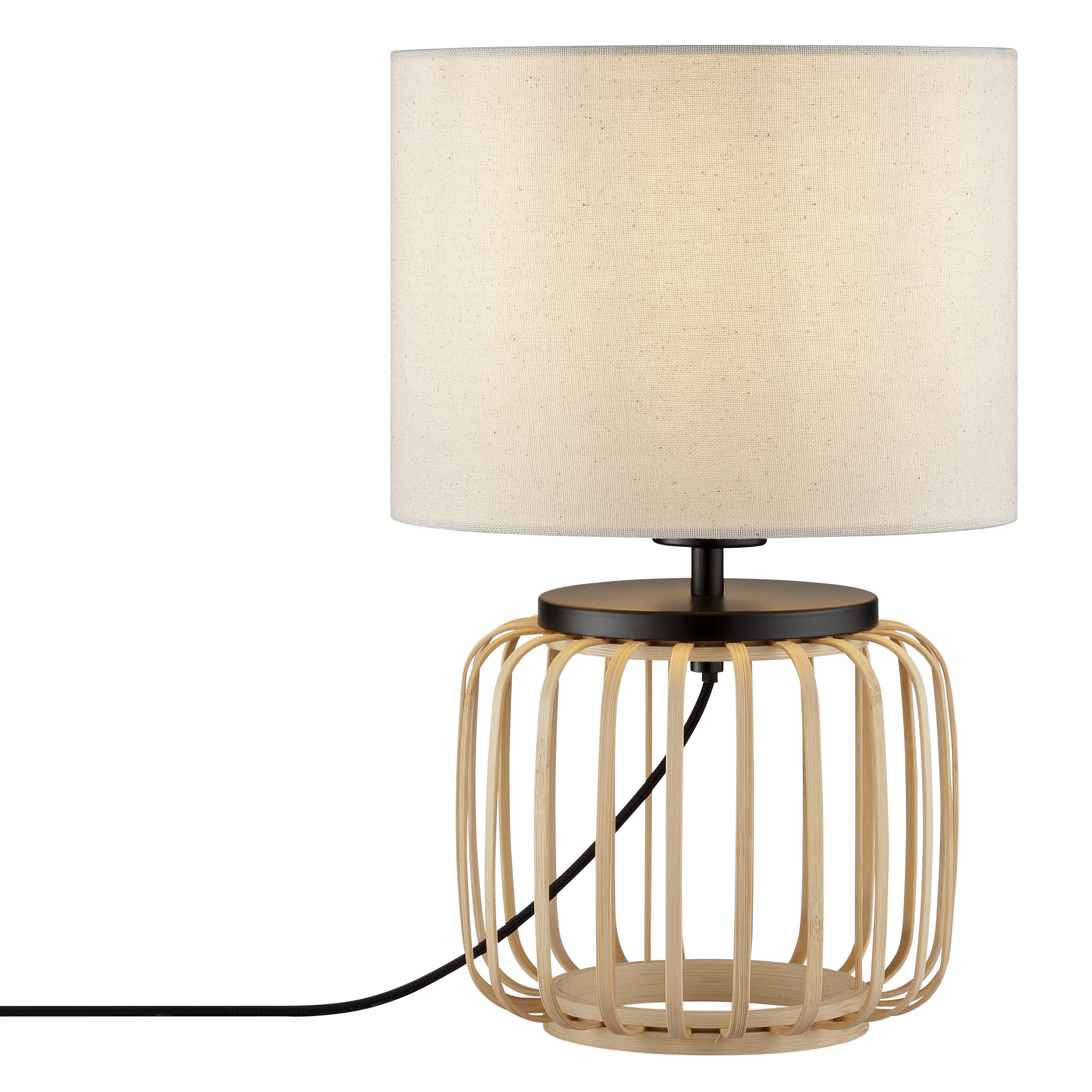 Lampa stołowa Pecan bambus E27 Inspire - 10