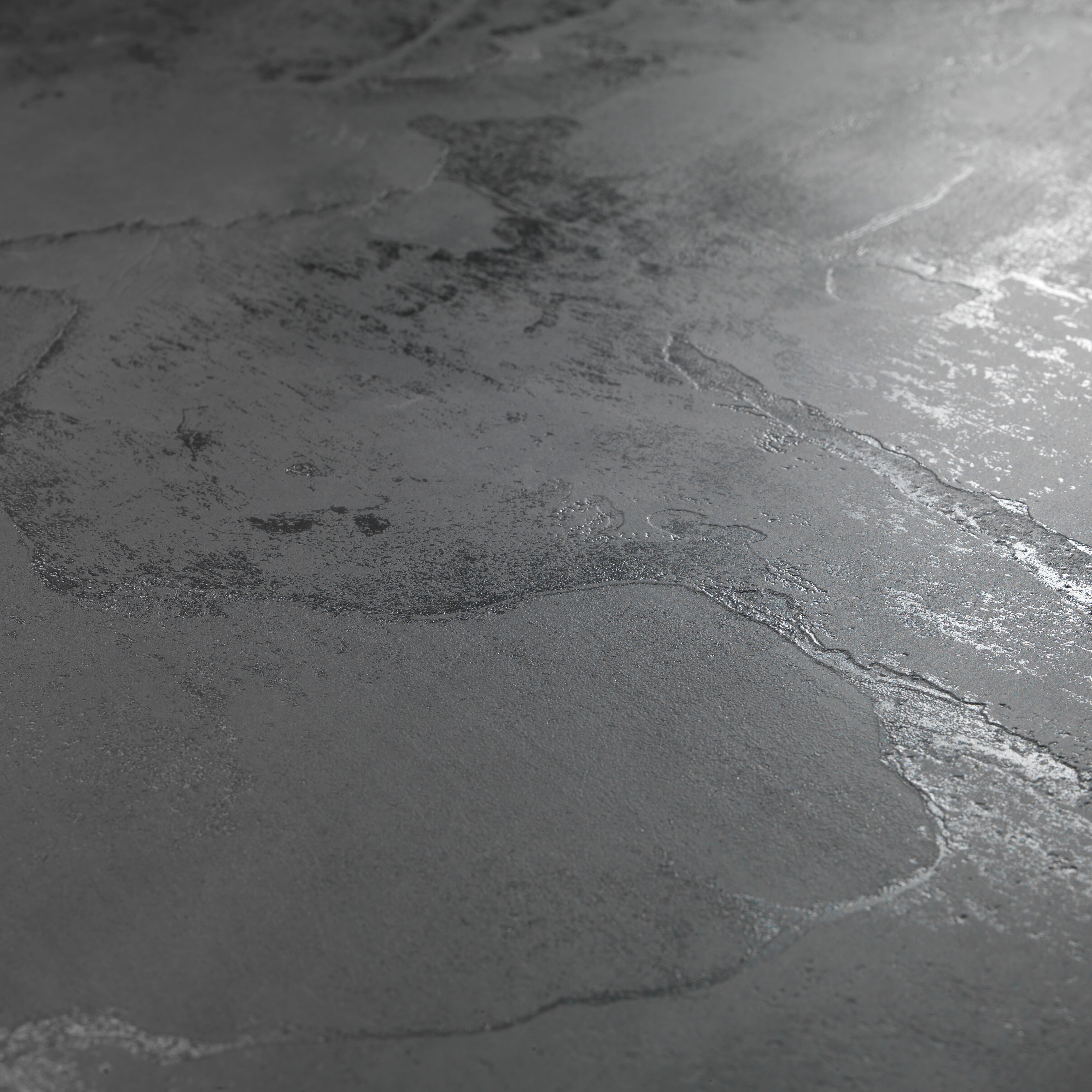 Plan de travail stratifié Dark Steel L.315 x P.65 cm, Ep.38 mm - 2