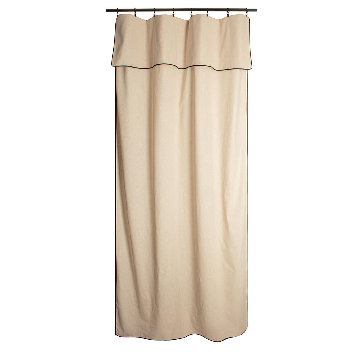 Rideau tamisant, Klervie, noir / beige H.260 x l.135 cm - 8