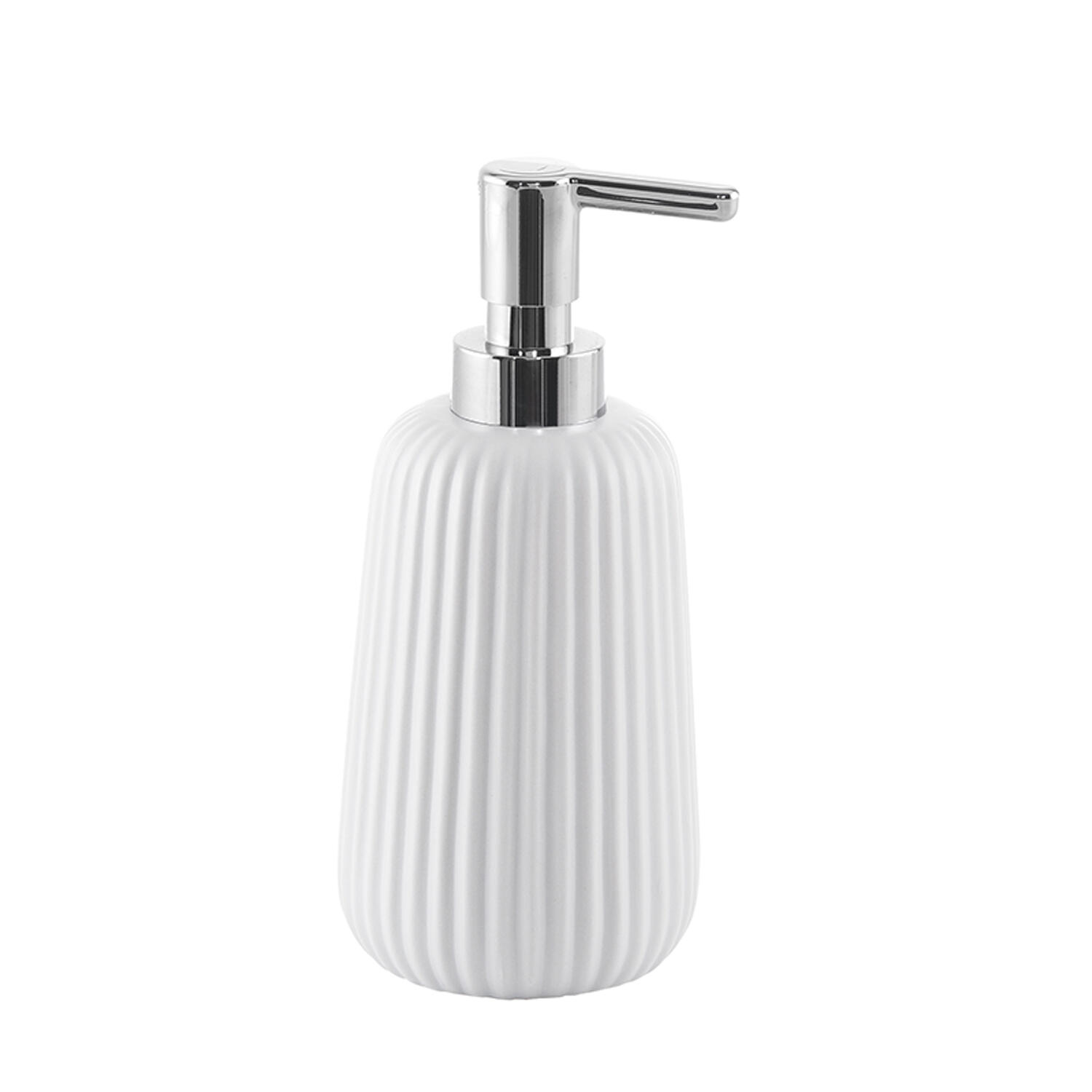 Dispenser sapone per bagno d'appoggio Marika bianco in ceramica 0.4 l - 3