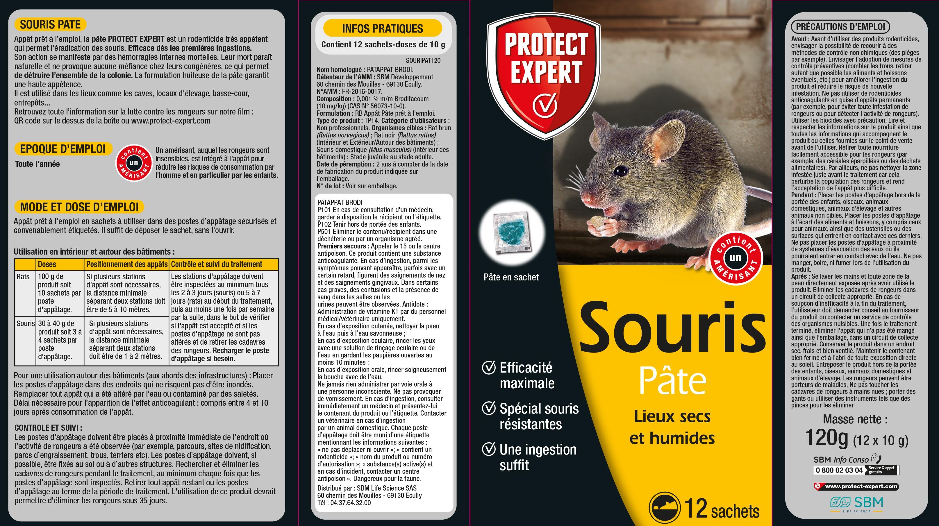 Pâte antisouris PROTECT EXPERT, 120g - 7