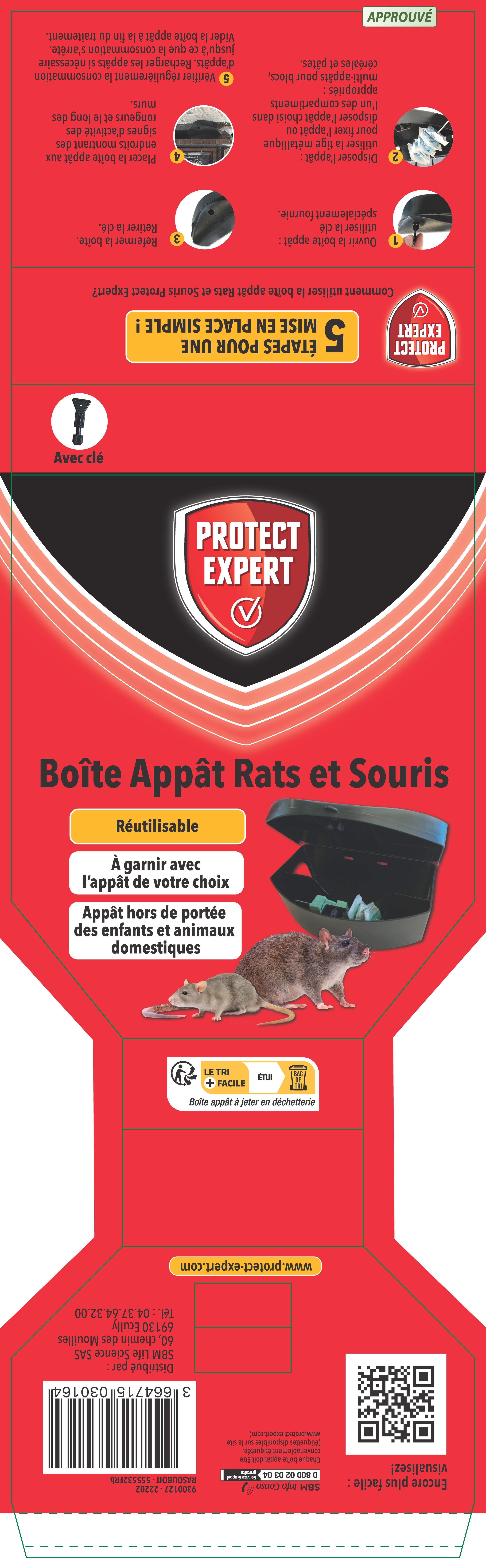 Boîte antirats et souris PROTECT EXPERT - 7