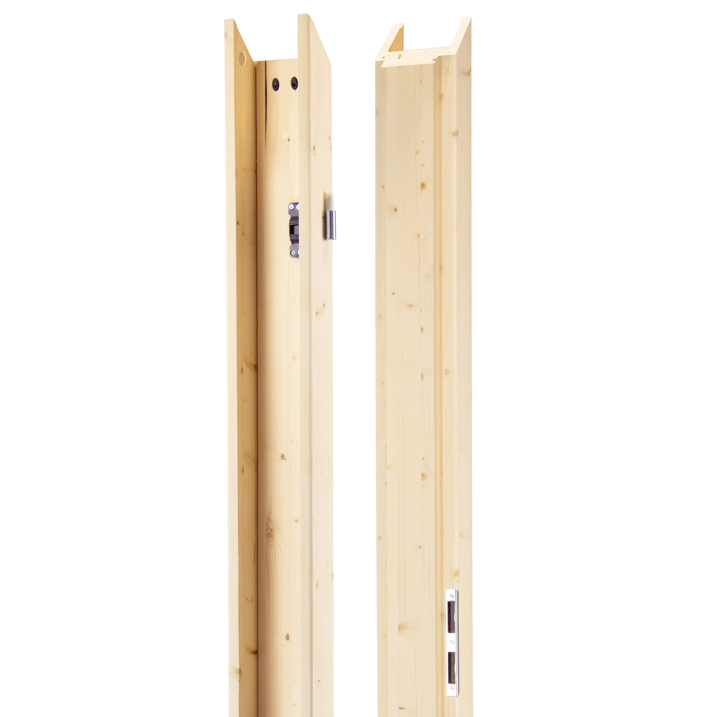 Ościeżnica regulowana kompletna świerkowa 70 lewa zakres regulacji 240-260 mm