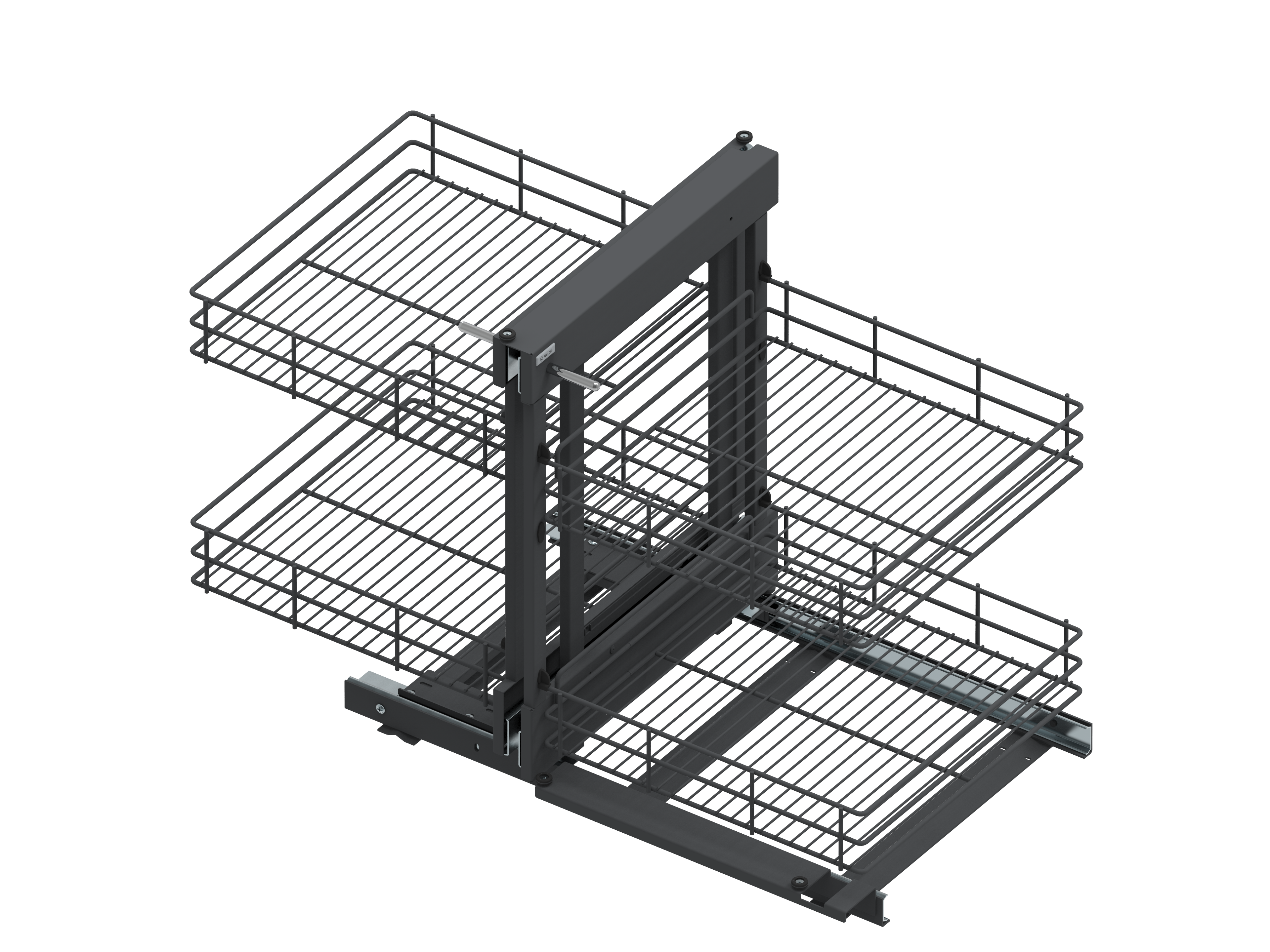 Kosz cargo Maxima Classic Corner Comfort 120 cm prawy grafitowy Rejs