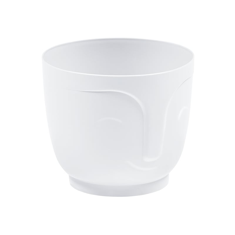 Osłonka doniczki Atena 14cm biała Lamela