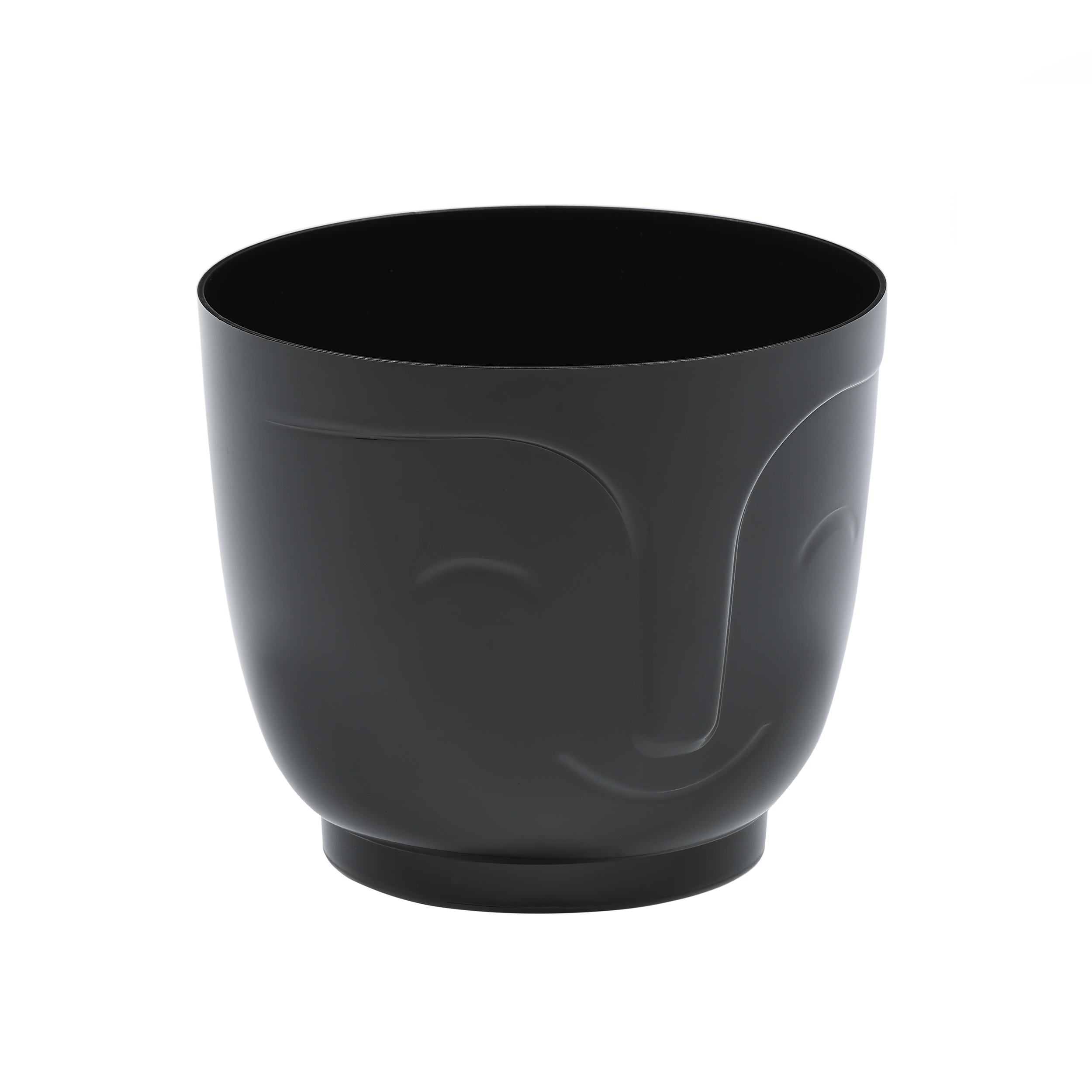 Osłonka doniczki Atena 14cm czarna Lamela