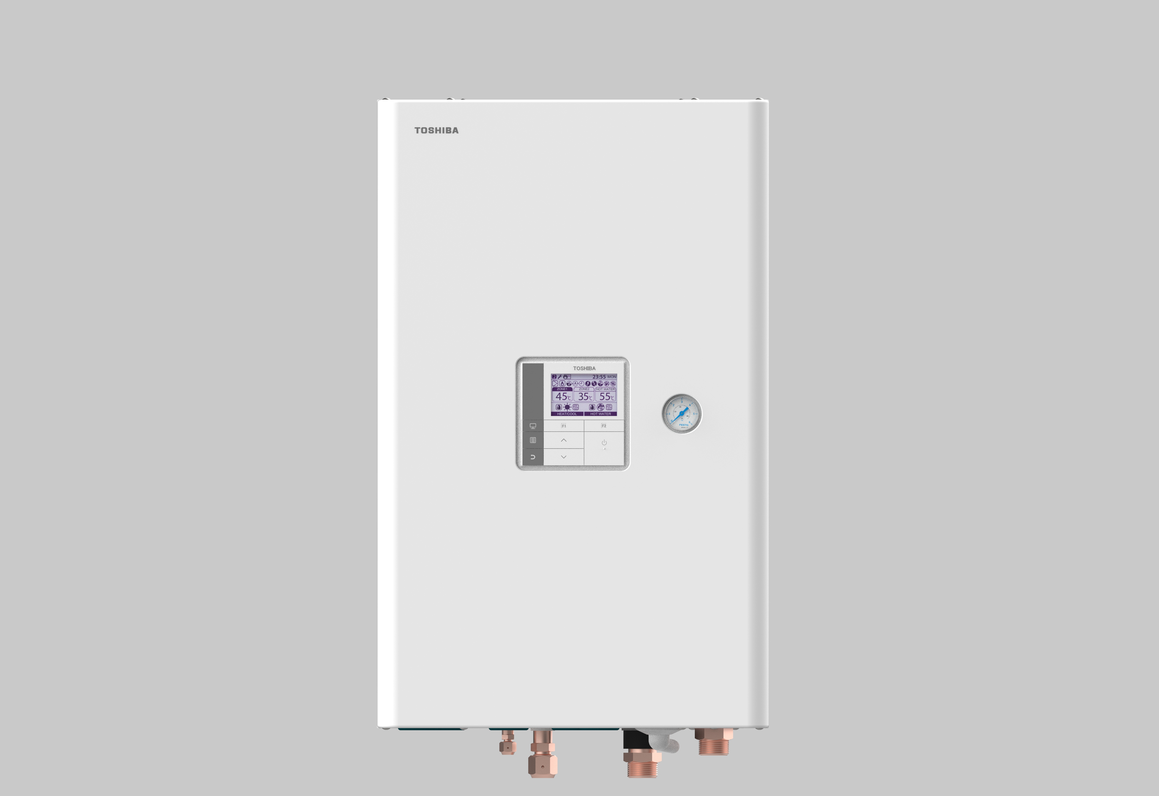 Aerotermia calefacción monobloc toshiba 14kw estia mural r32