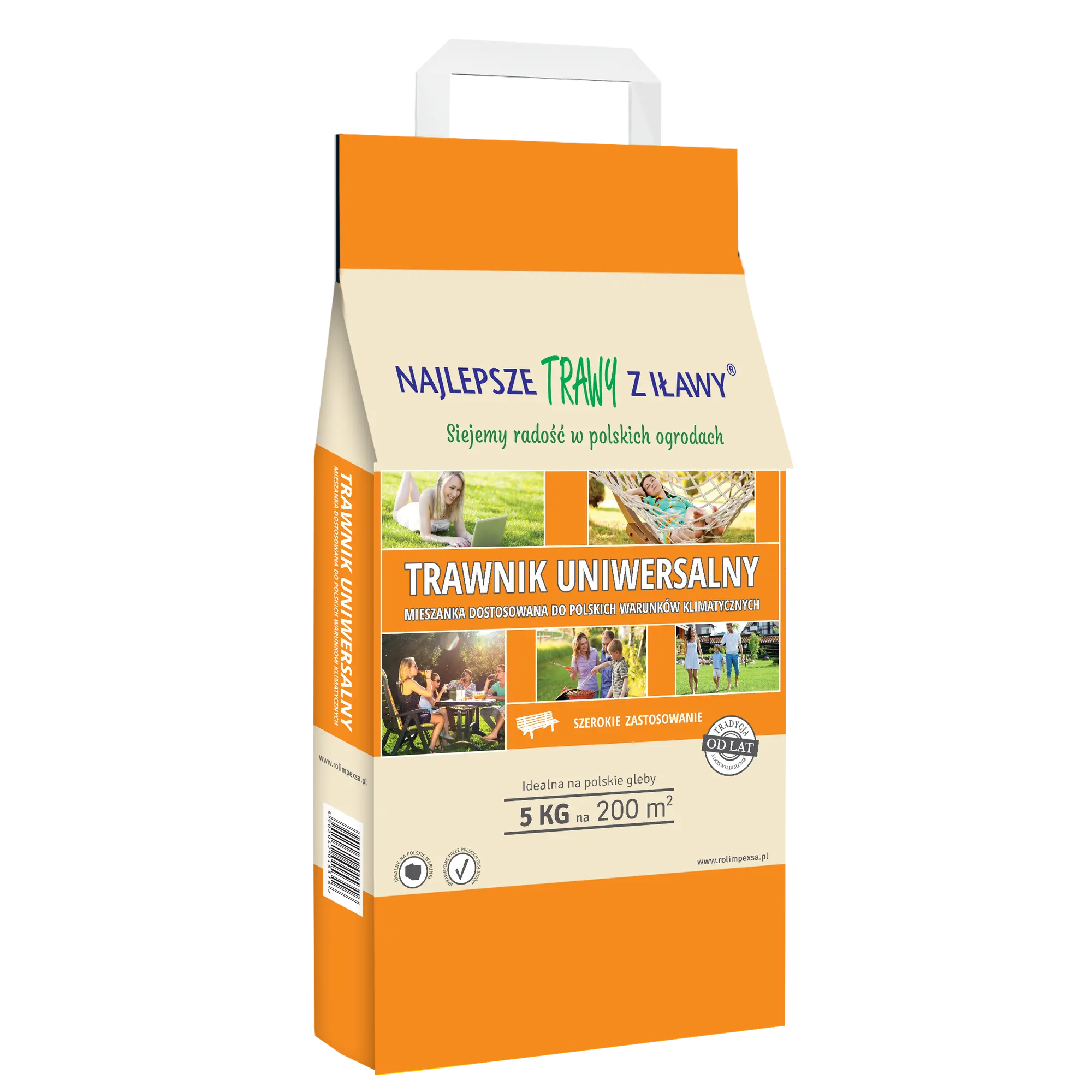 Nasiona trawy uniwersalnej 5kg Najlepsze trawy z Iławy