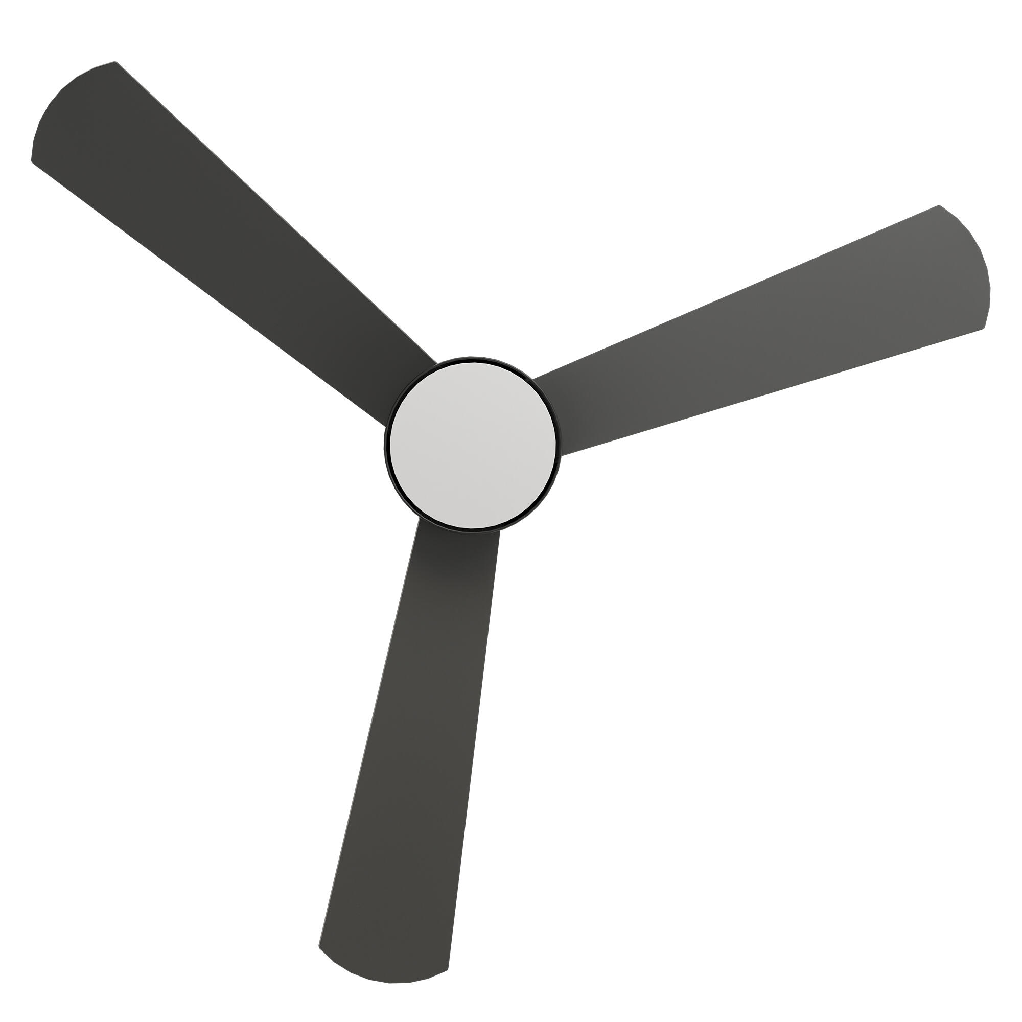 Ventilador de techo con luz motor DC Espe negro - 4