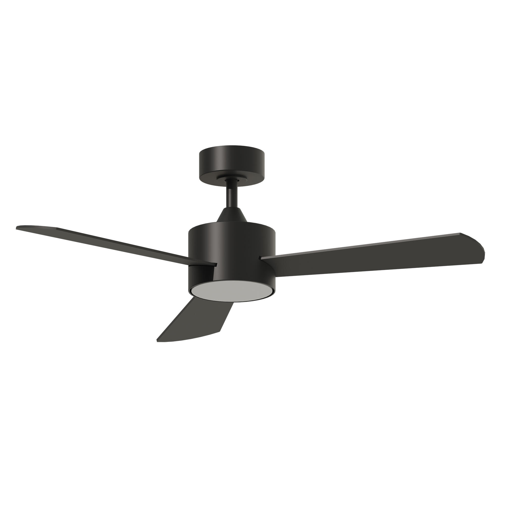 Ventilador de techo con luz motor dc espe negro 122 cm