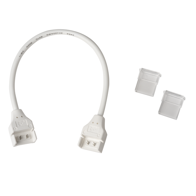 Conexión cable para la tira del led 220V directa monocolor de 12W