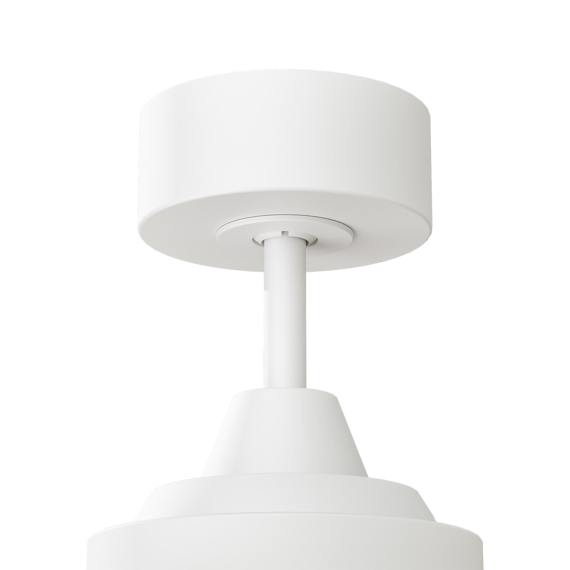 Ventilador de techo con luz silencioso DC Arte Confort Rebeca blanco 122 cm - 13