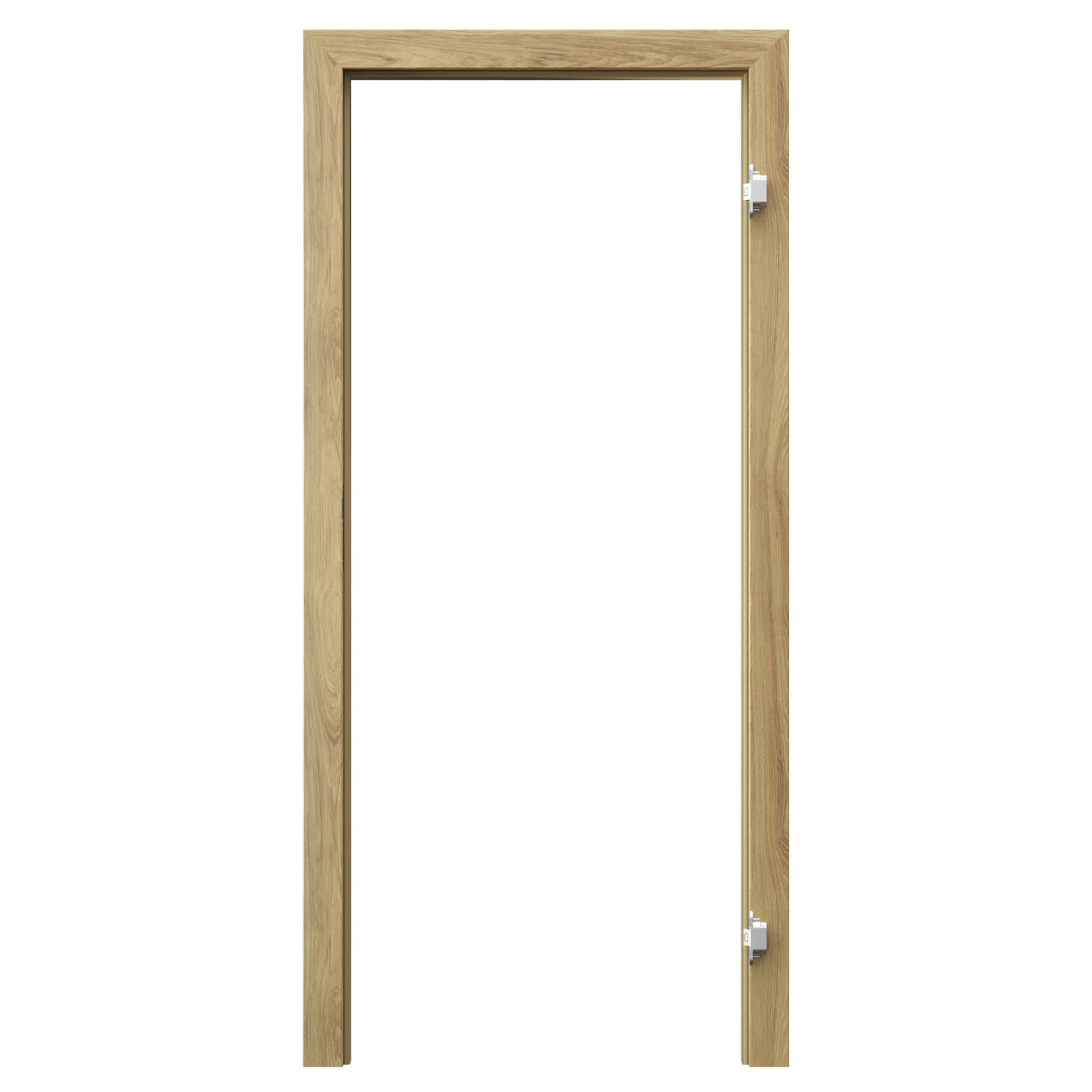 Ościeżnica regulowana kompletna bezprzylgowa 80 prawa Hikora naturalna zakres 120-140 mm Porta - 2