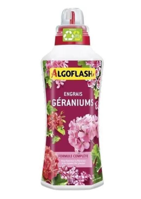 Engrais géraniums ALGOFLASH 32 m²