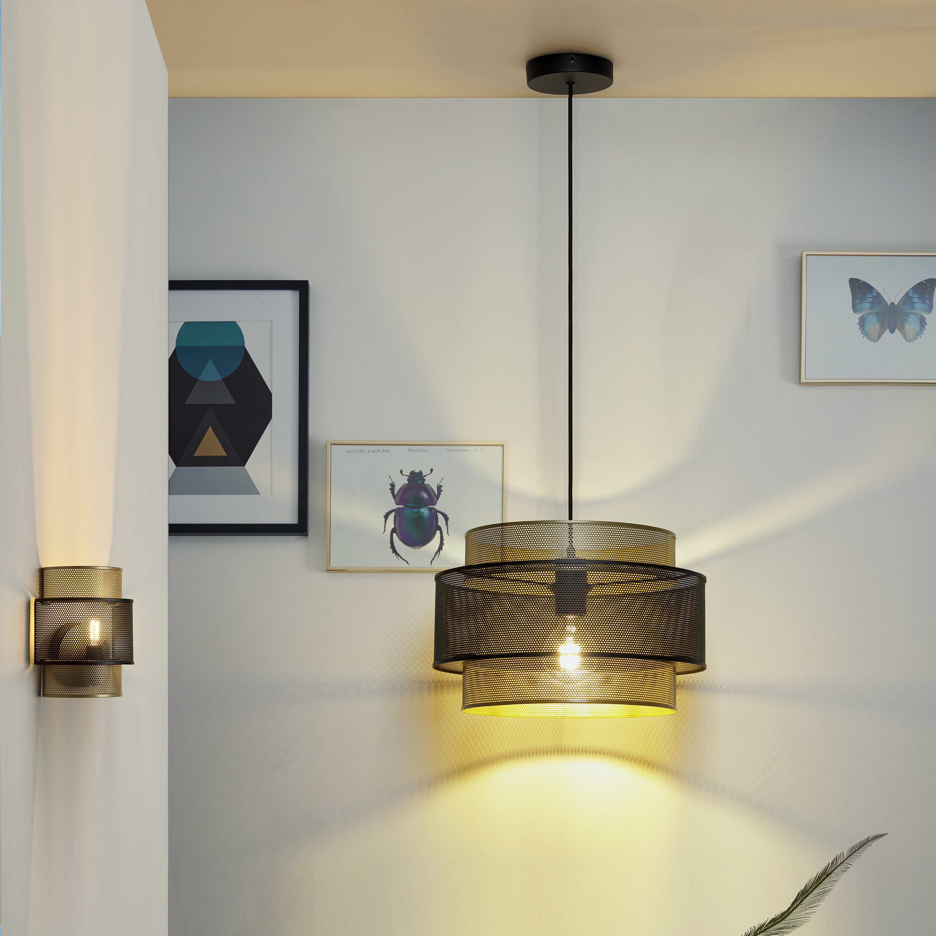 Kinkiet Cilaos czarny E27 Inspire - 5