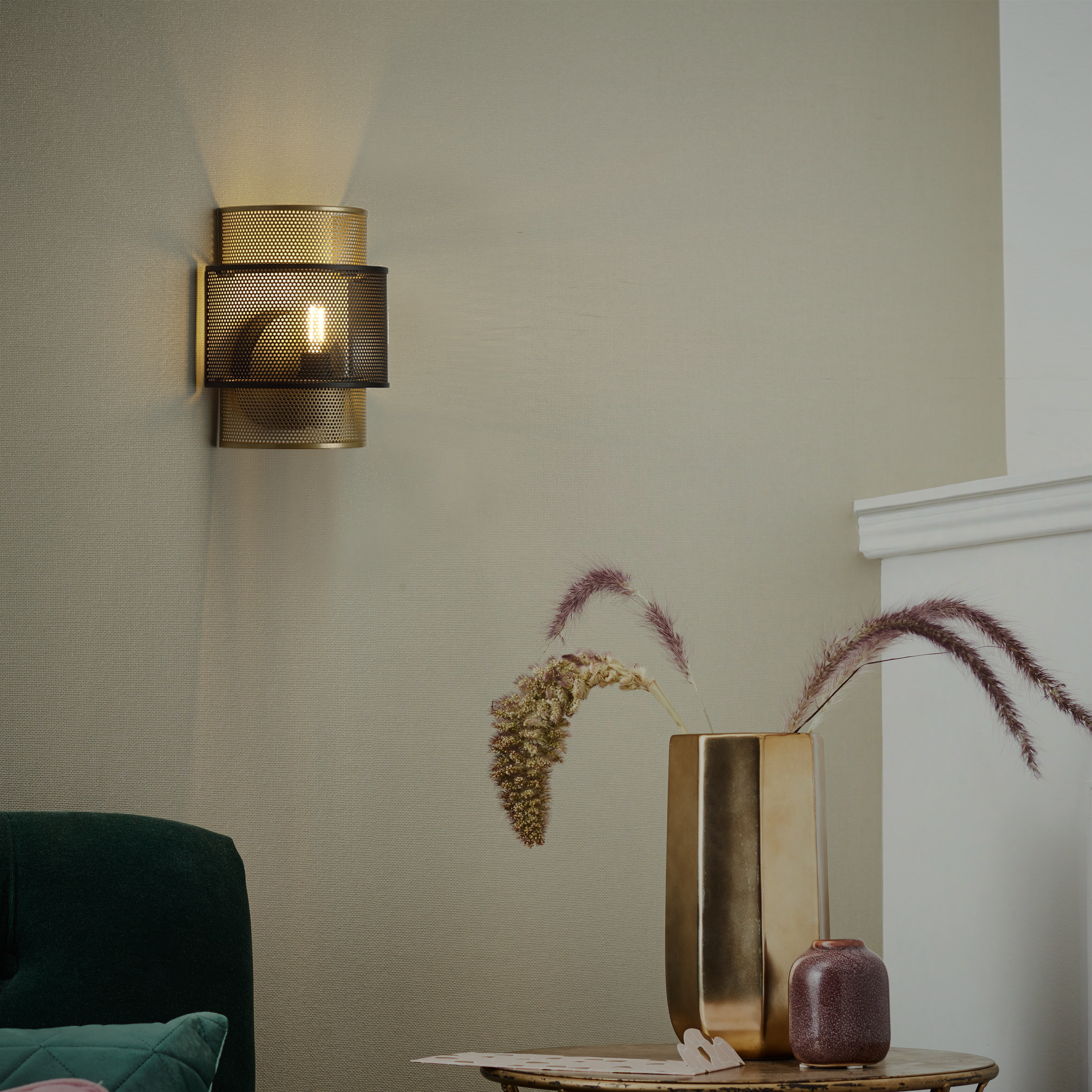 Kinkiet Cilaos czarny E27 Inspire - 4