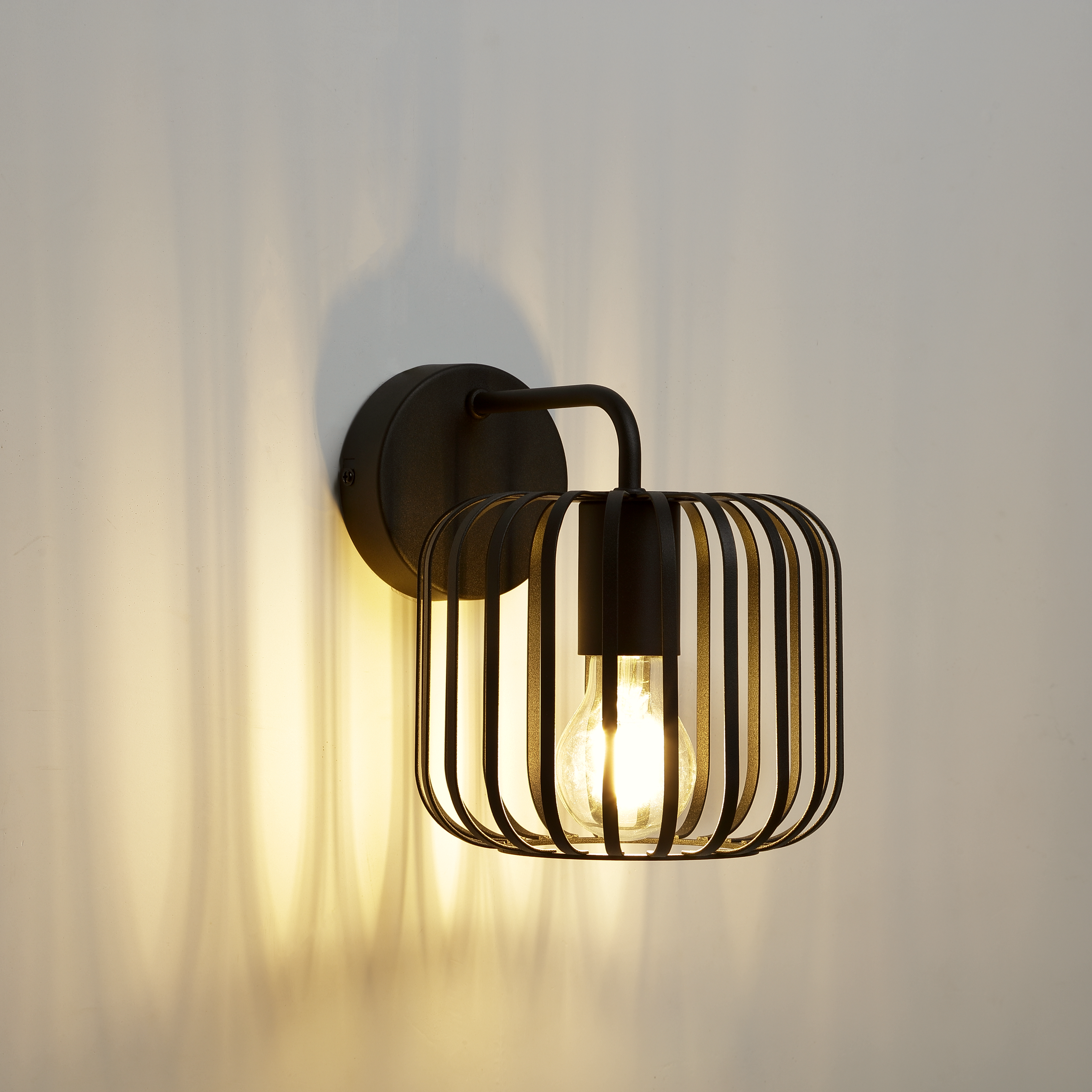 Kinkiet Pecan czarny E27 Inspire - 7