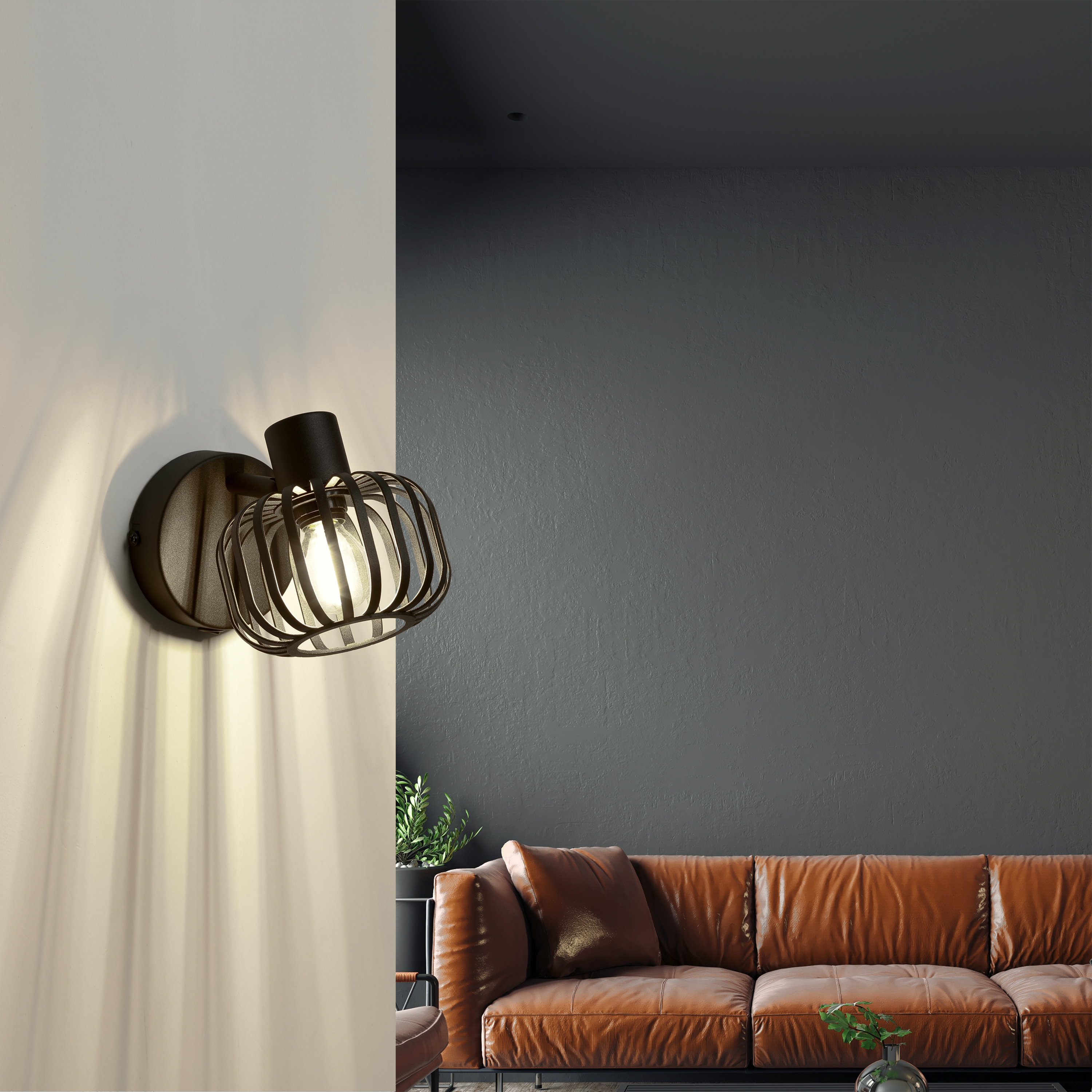 Reflektor Pecan czarny E14 Inspire - 7