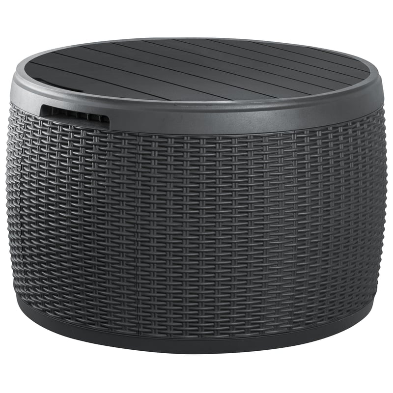 Skrzynia ogrodowa Circa Wood 140l antracyt Keter