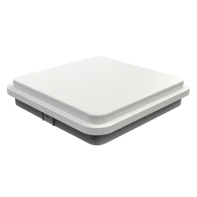 Plafon Ezy biały śr. 27 cm IP65 LED Inspire