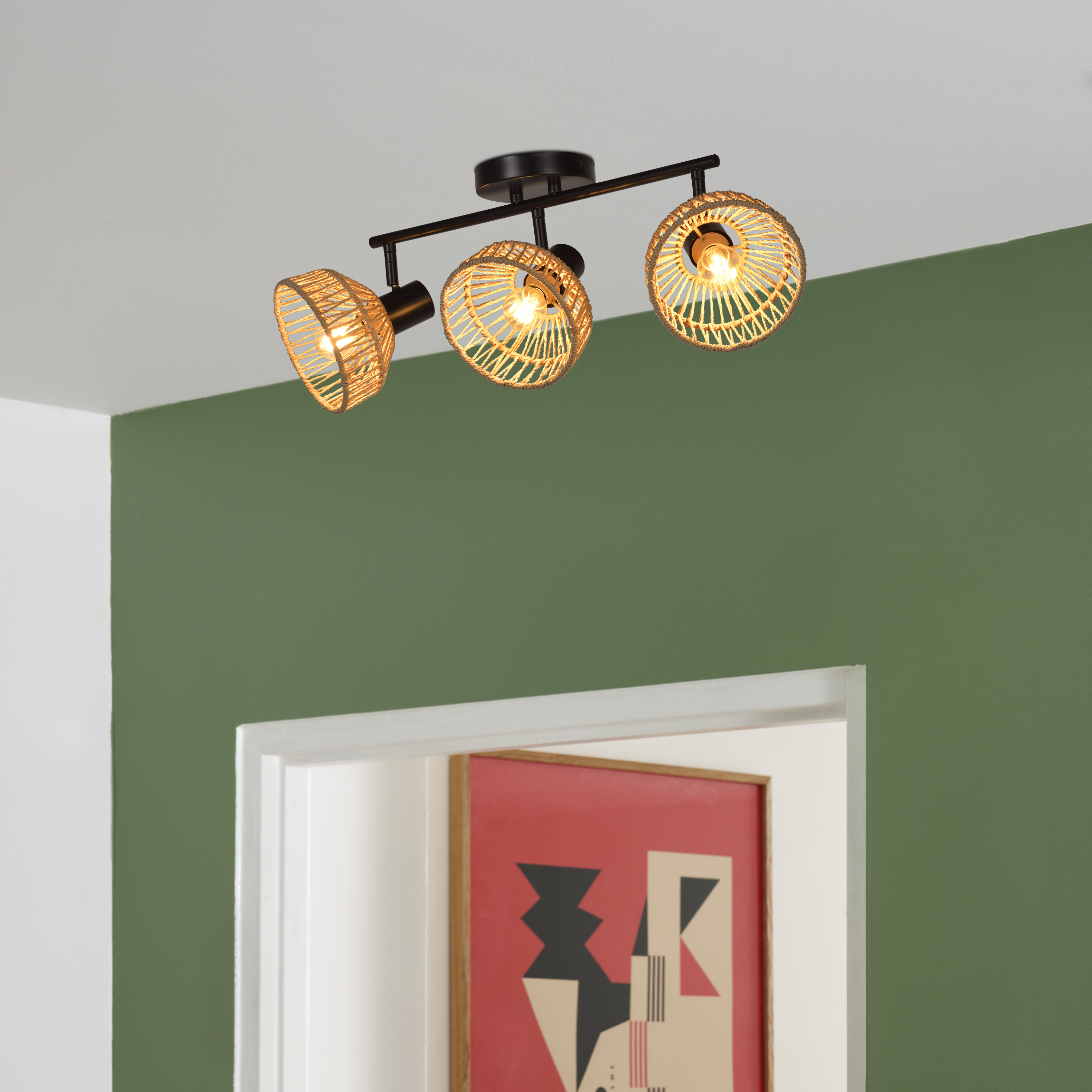 Reflektor Mikona czarny 3 x E14 Inspire - 6