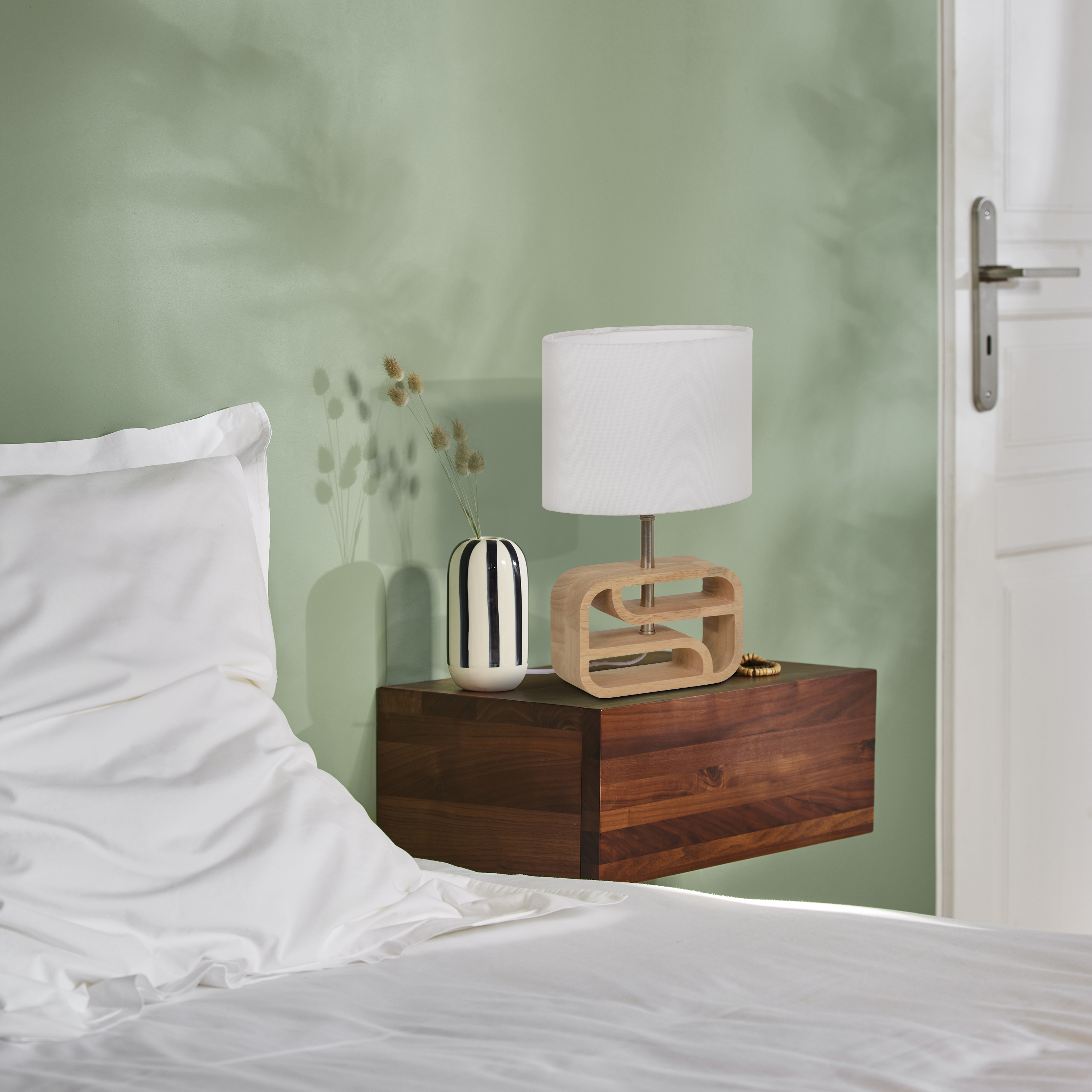 Lampa stołowa Nasimo drewno E14 Inspire - 13