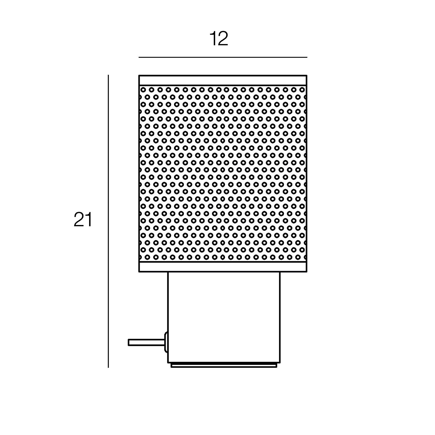 Lampe Carmid, fer, noir, H.21.2 cm INSPIRE, E27 - 10