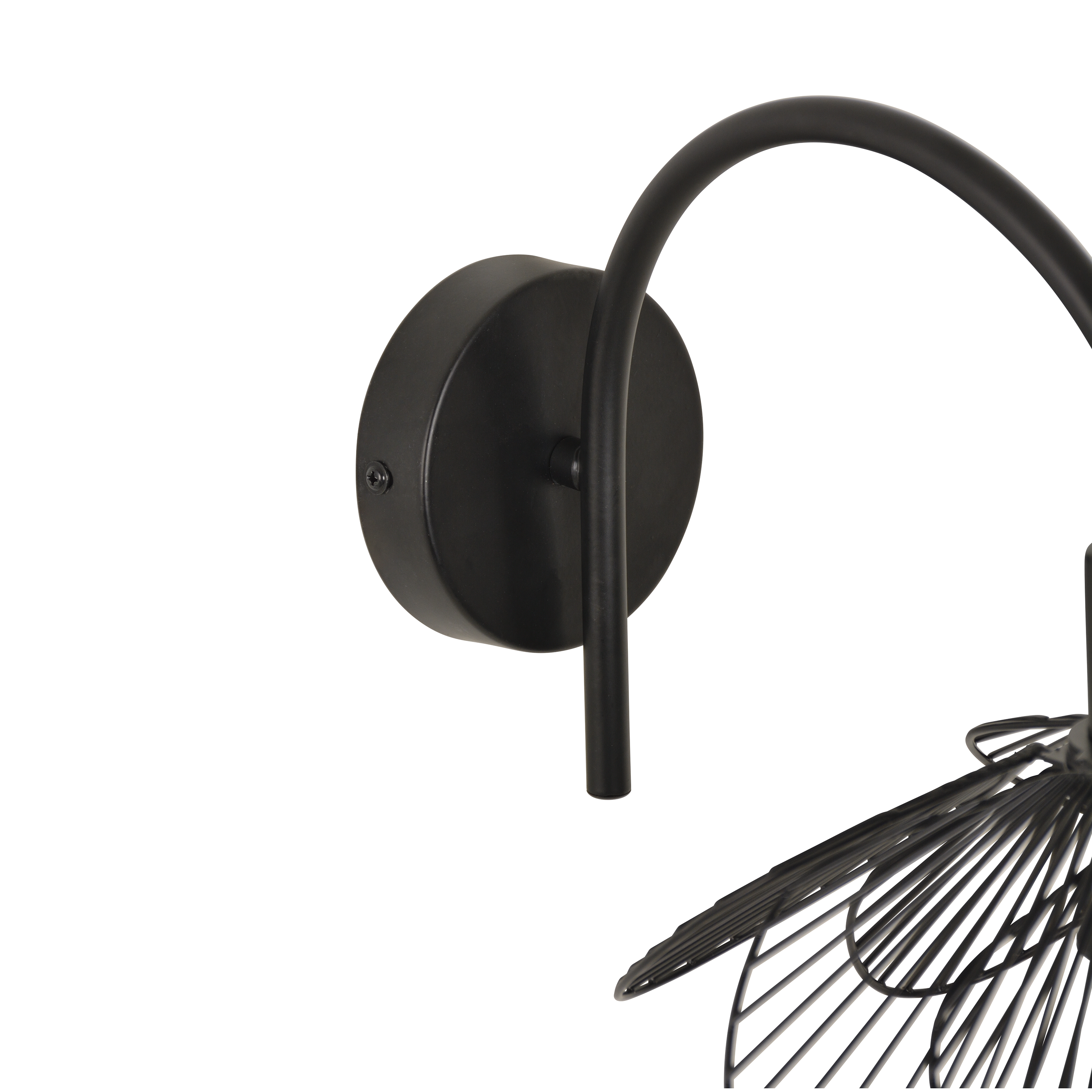 Kinkiet Bamako czarny E27 Inspire - 13