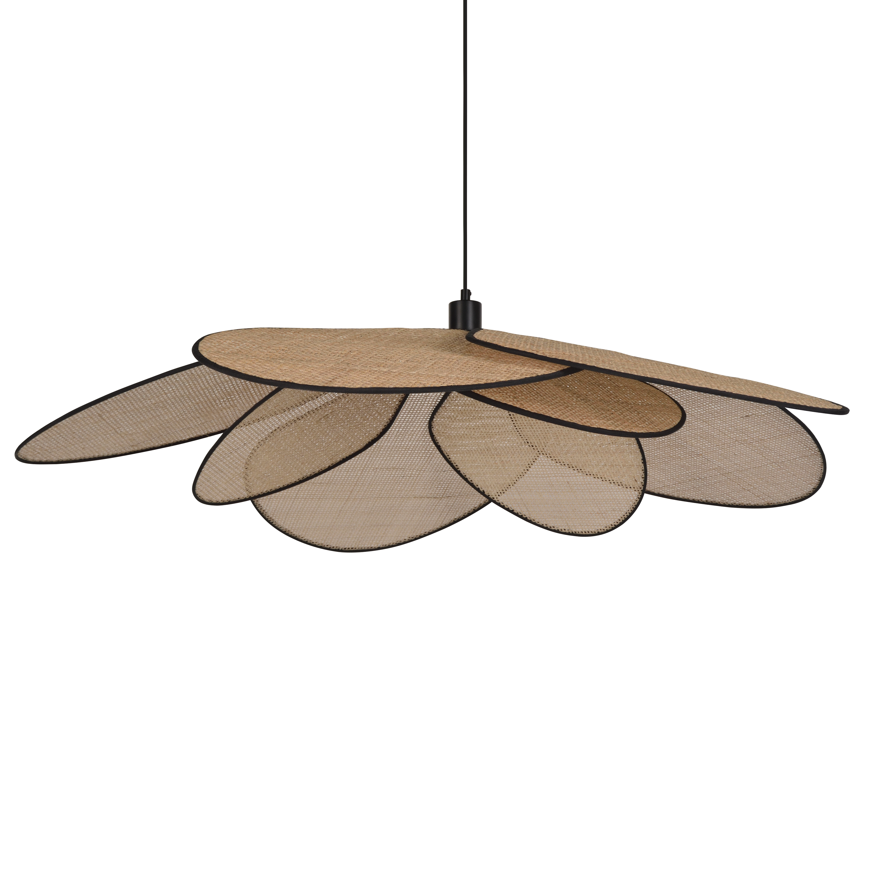 Suspension rotin, Bamako, beige, Diam.110 cm INSPIRE, E27 - 9