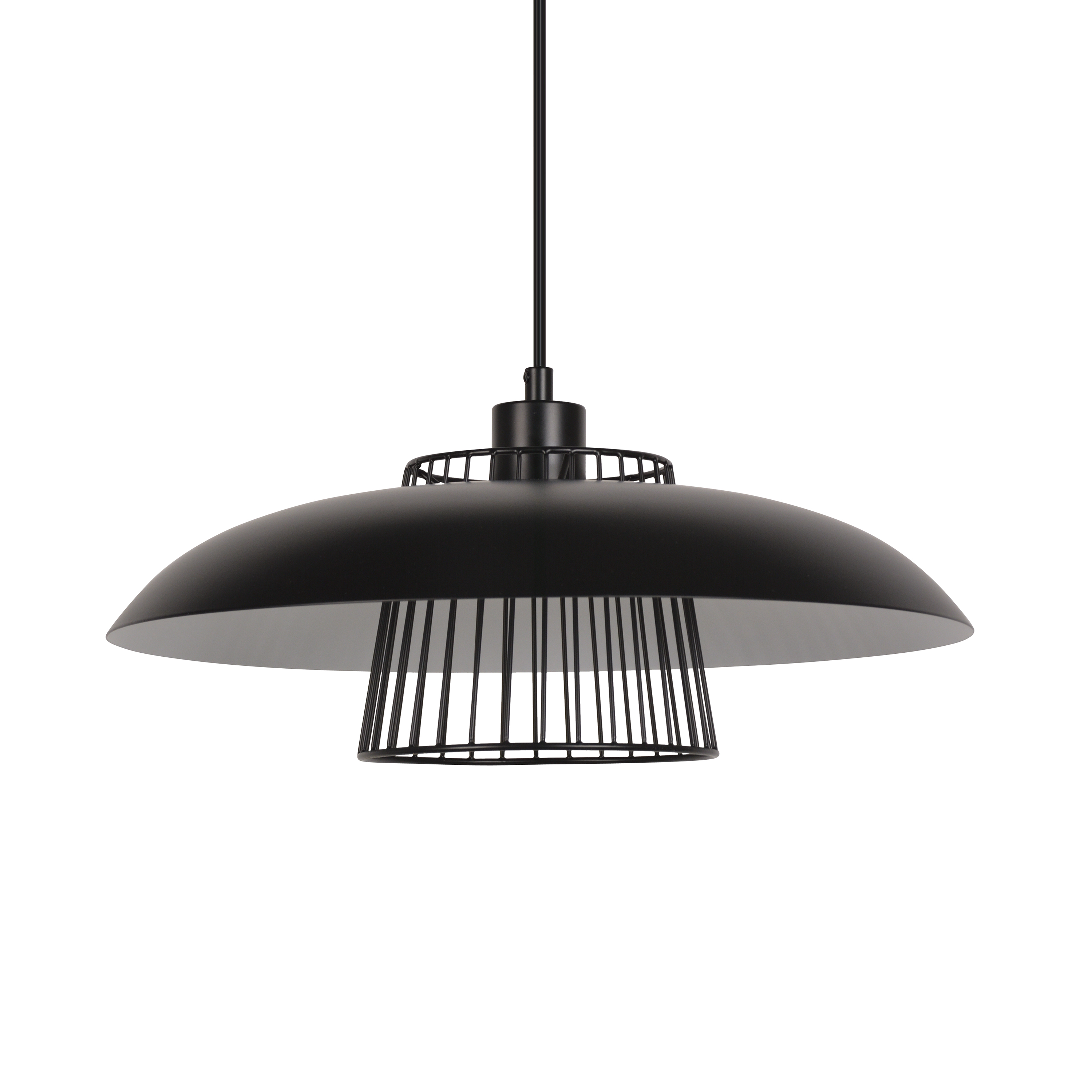 Lampa wisząca Sitio czarna E27 Inspire - 8
