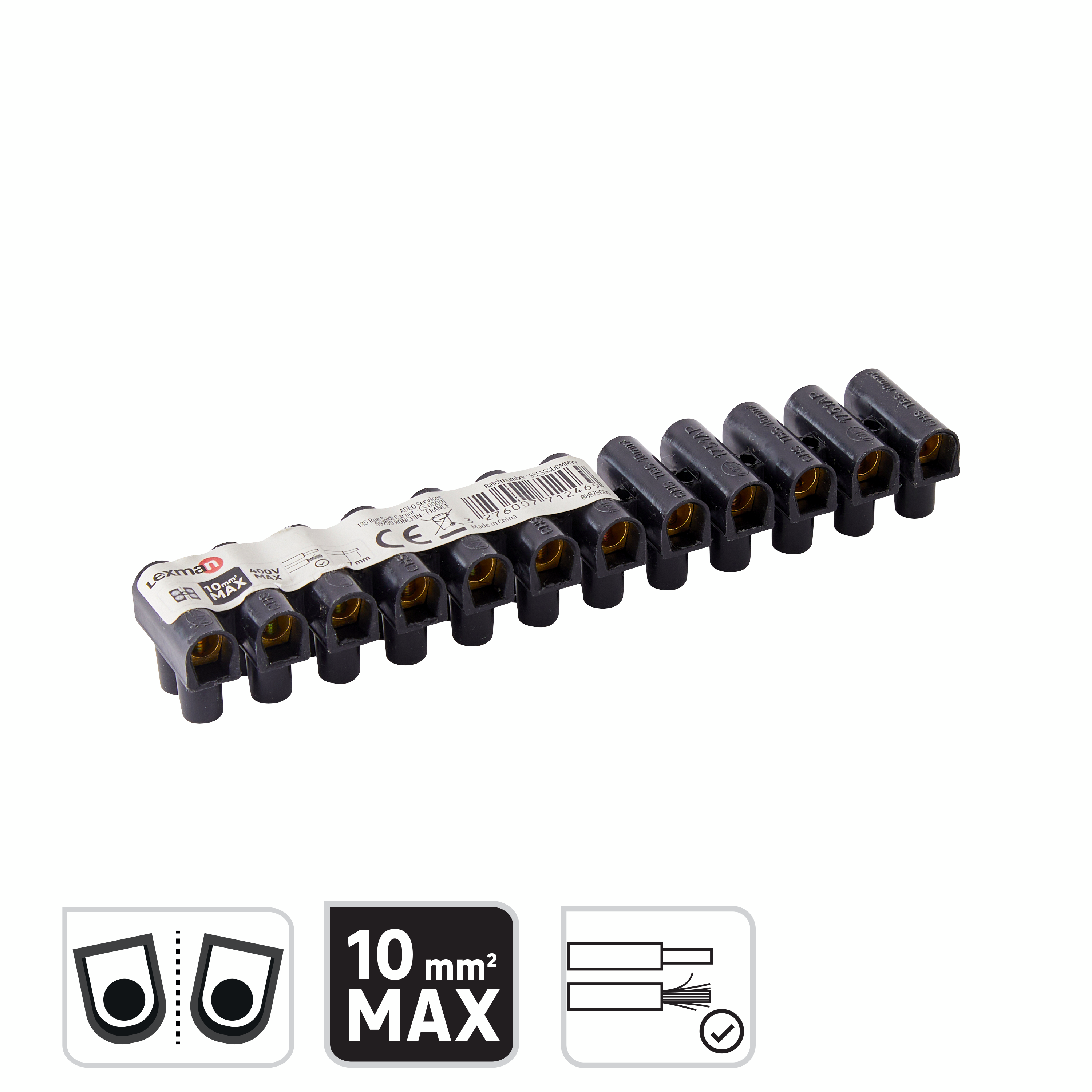 Listwa zaciskowa 12x10mm LEXMAN - 3