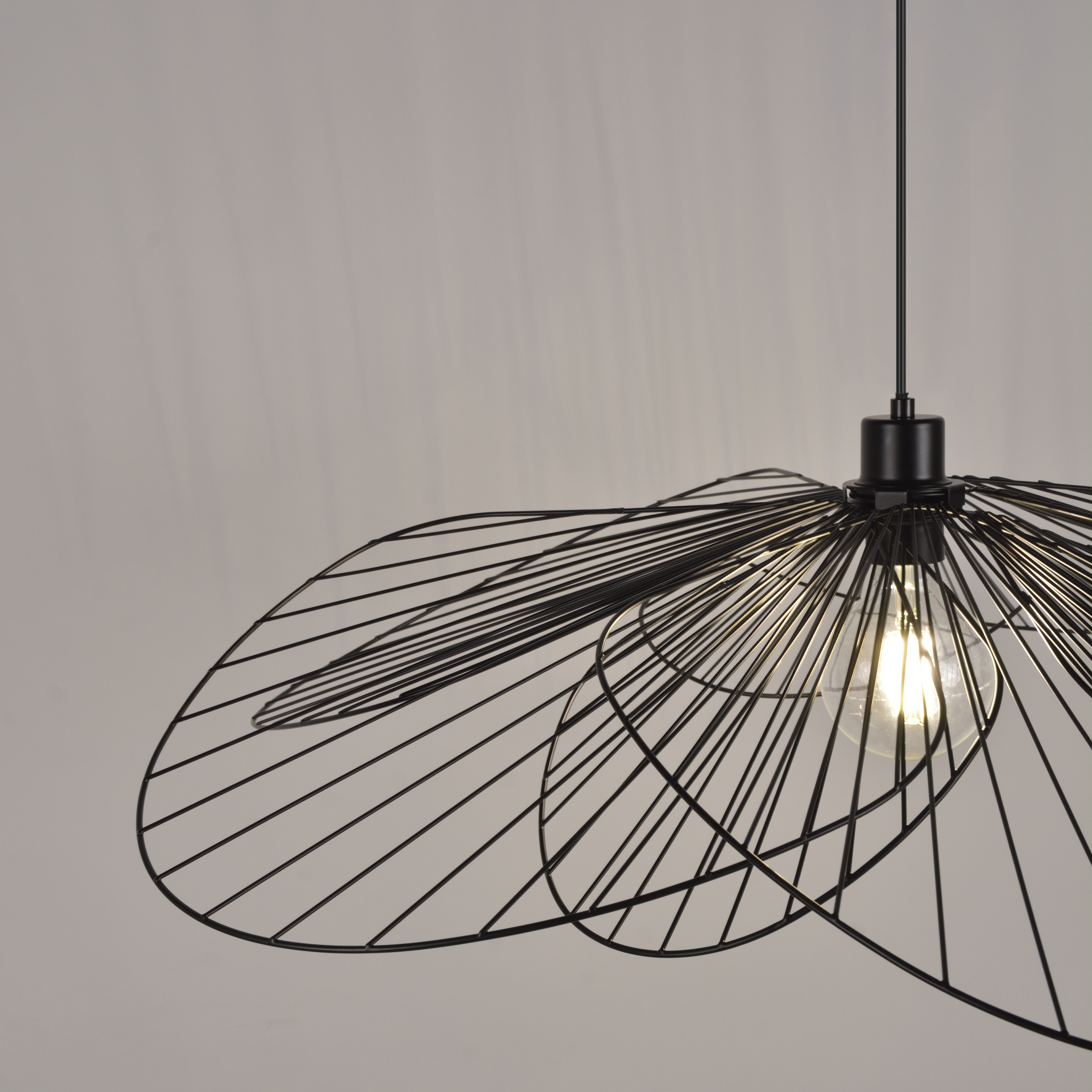 Lampa wisząca Bamako czarna E27 Inspire - 9