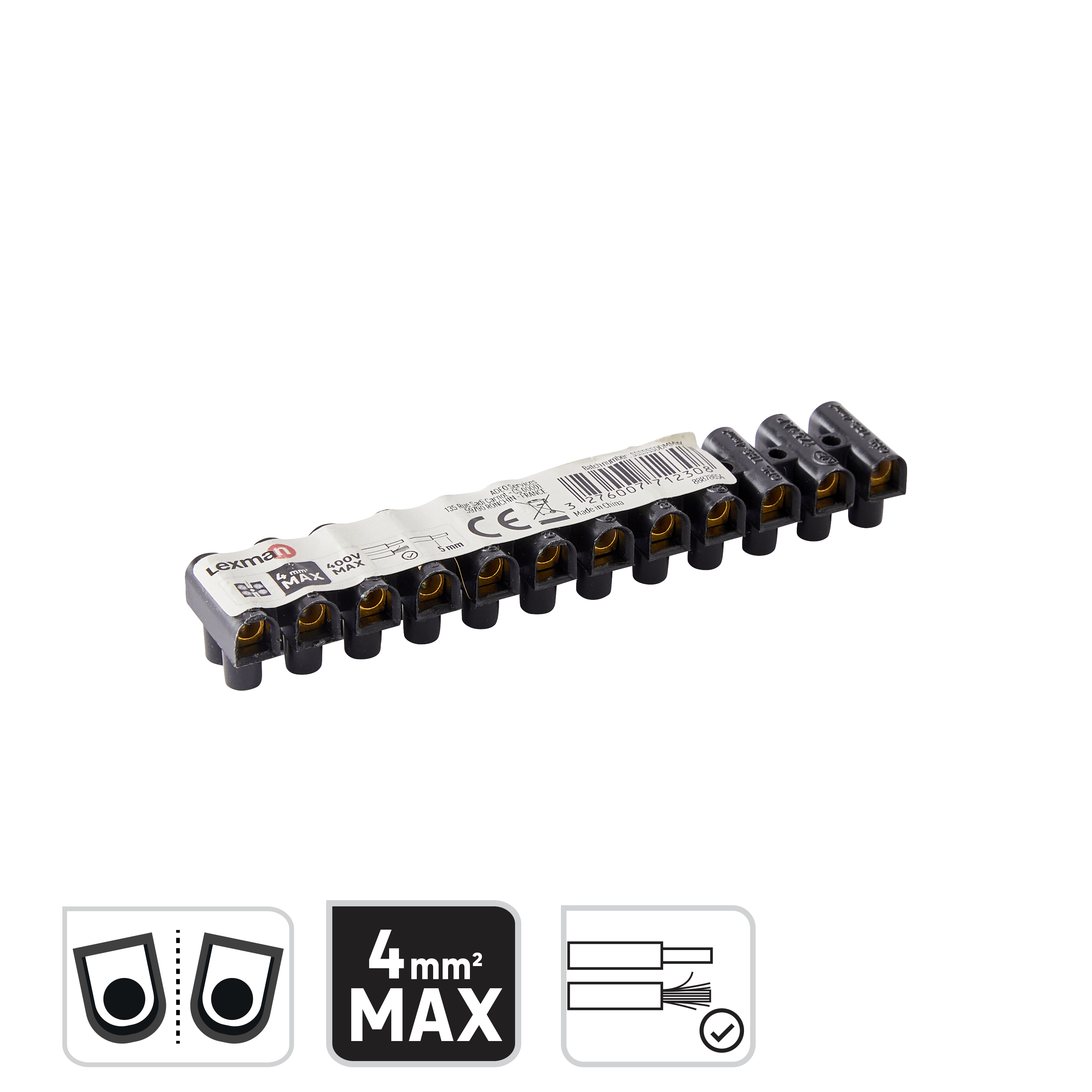 Listwa zaciskowa 12x4mm LEXMAN - 3