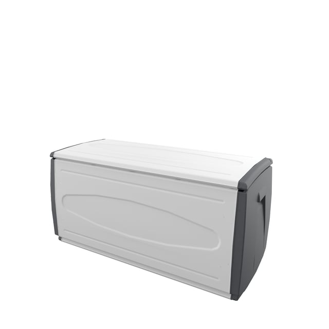 Baule TERRY STORAGE Box 120 Arredo in polipropilene grigio/grigio scuro L 120 x H 57 x P 54 cm