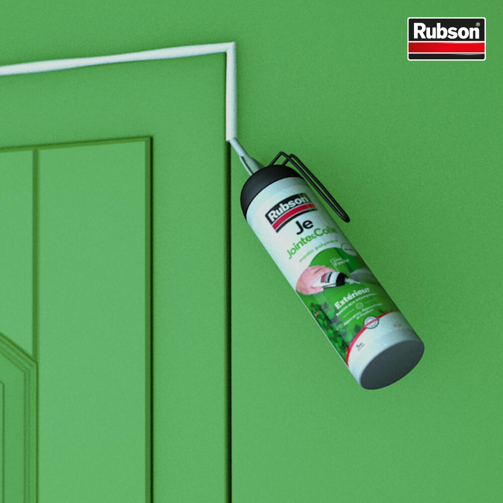 Mastic d'étanchéité Je jointe et colle RUBSON blanc 100ml - 4