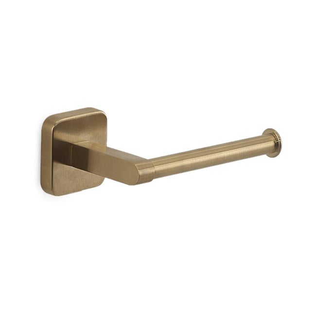 Porta rotolo a muro Tonga oro