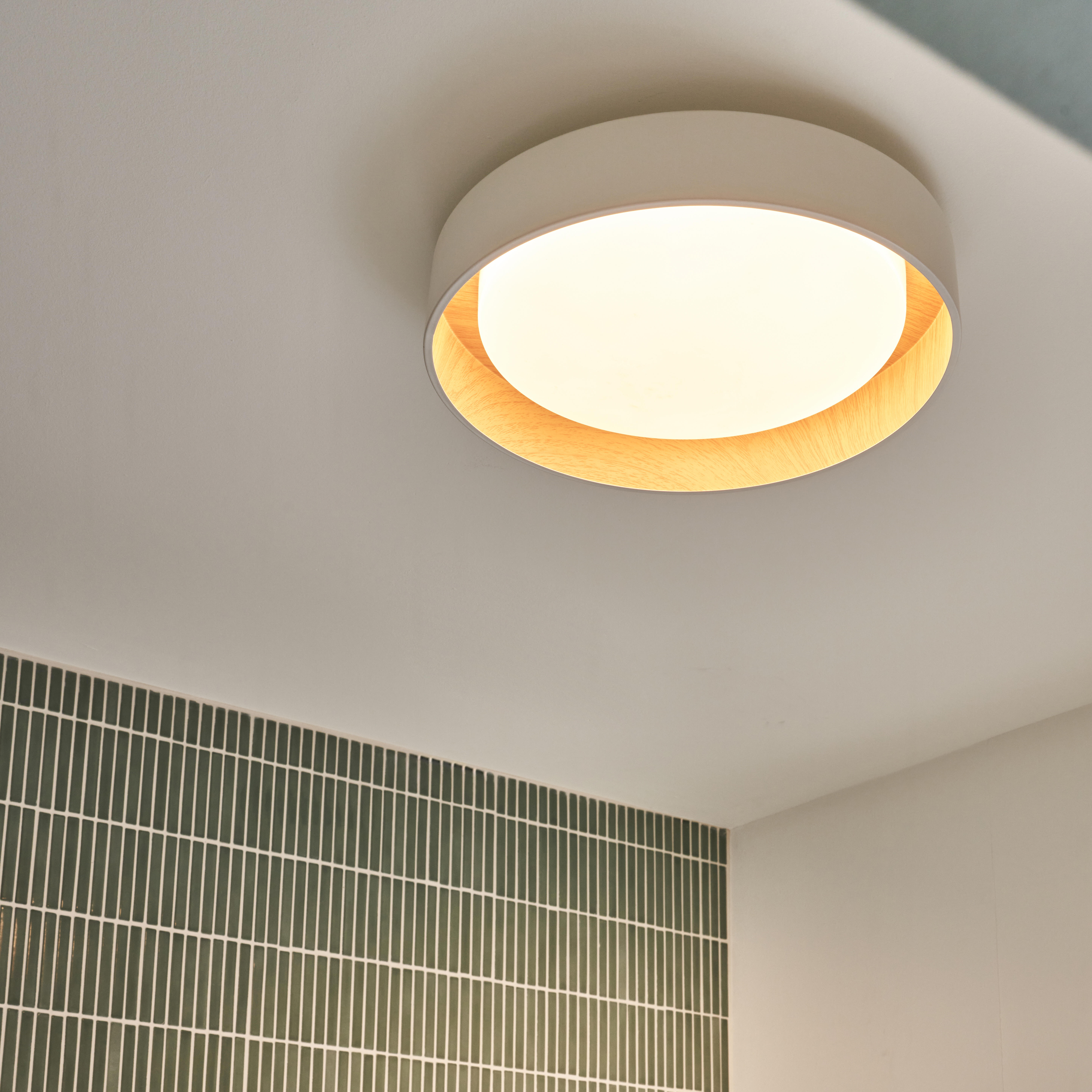 Candeeiro de teto LED Malai 1730 lm 30 cm IP44 Inspire - 3