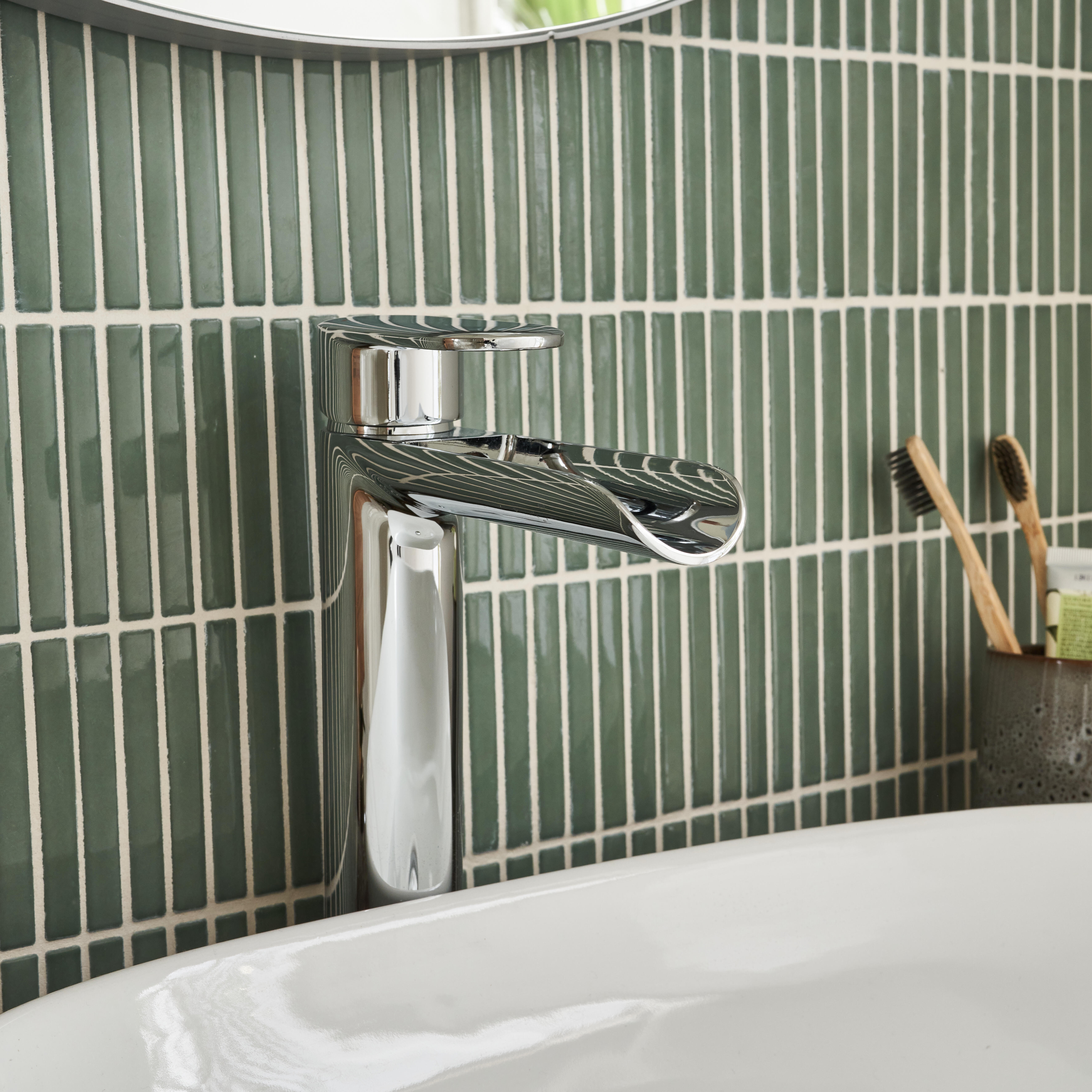 CON:P Sesia Mitigeur à Levier Unique Pour Lavabo, Chromé