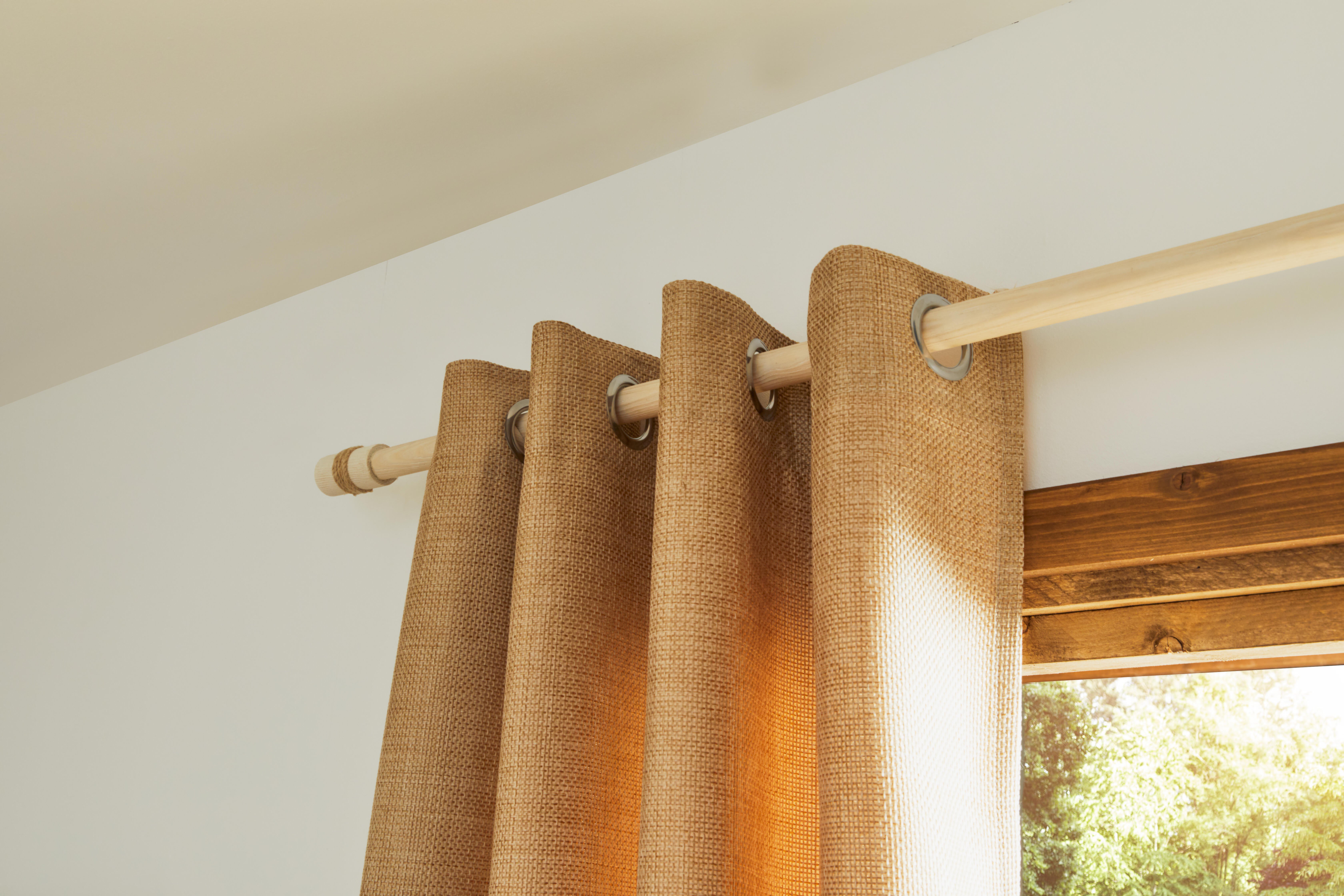 Cortinado ilhós Cindy 140x270cm 22 areia - 6